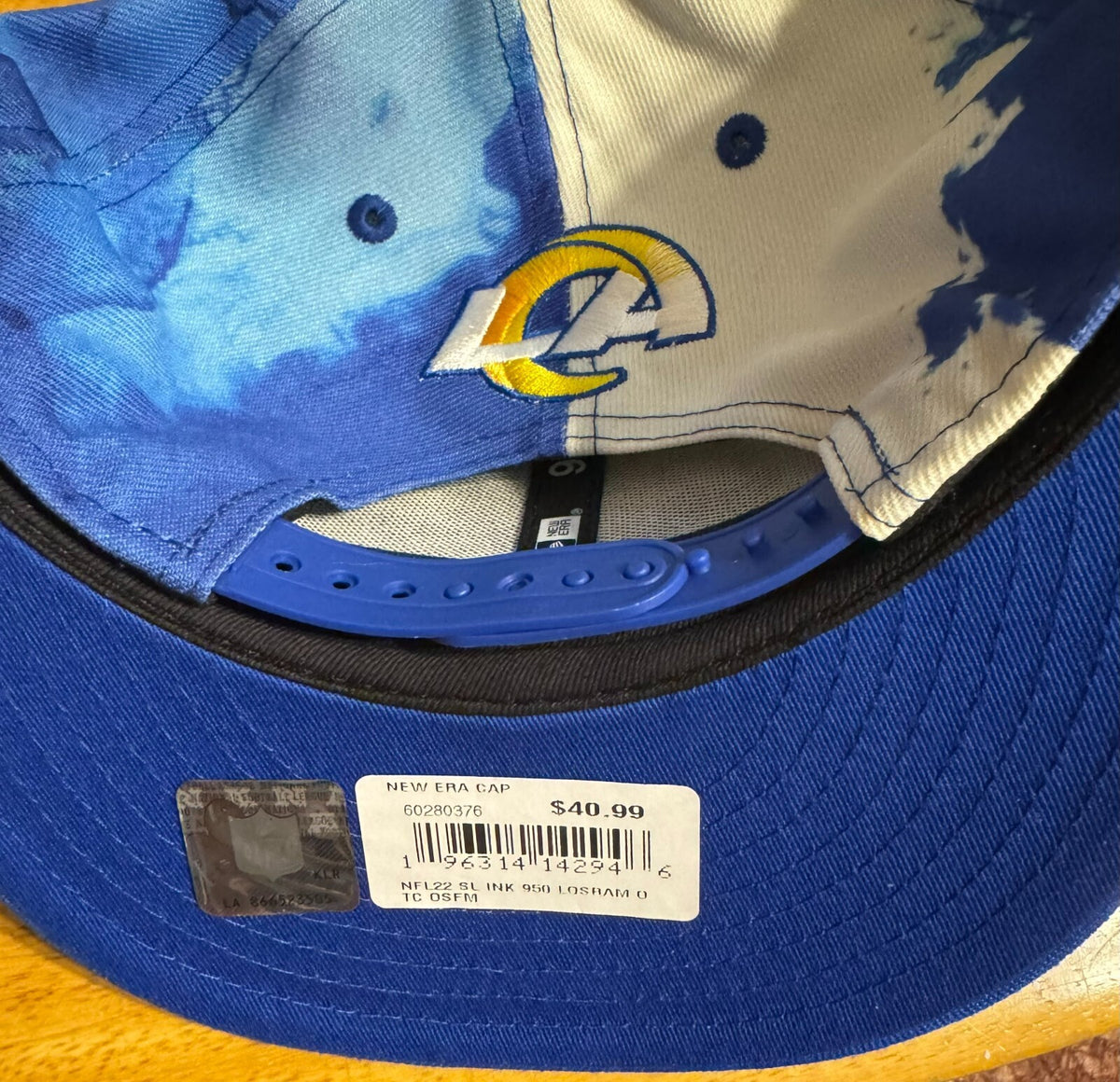 Los Angeles Rams New Era 9FIFTY Snapback Hat NEW WITH TAGS