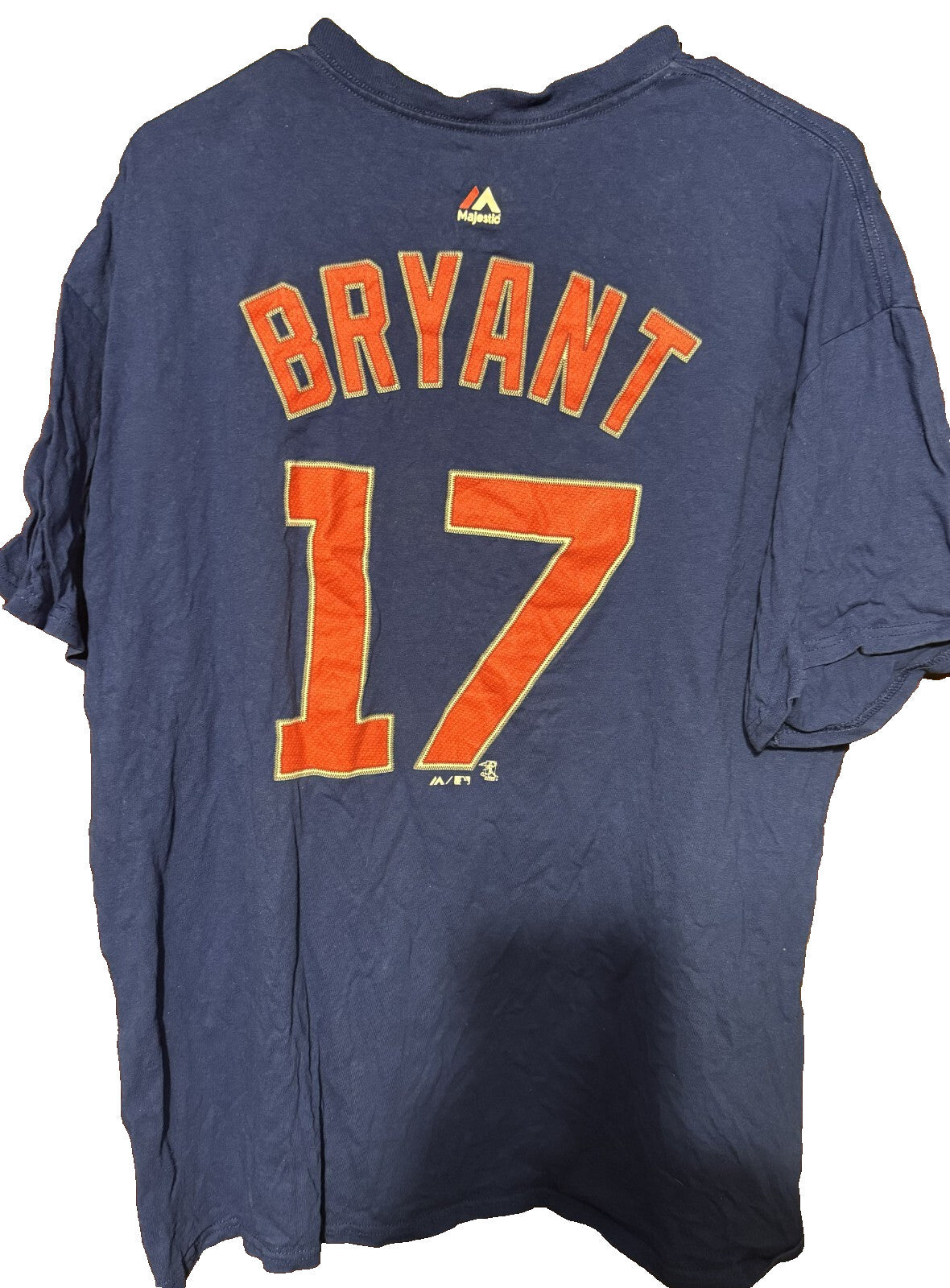 Chicago Cubs Kris Bryant Majestic T-shirt Men's Size XL Blue