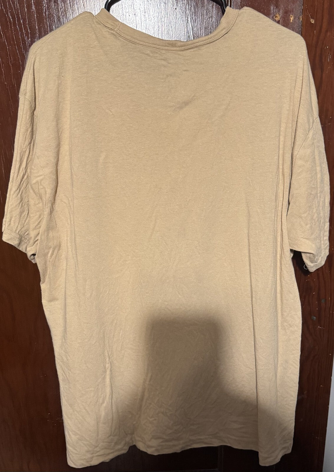 Los Angeles Lakers Men Size XL Tan S/S T-Shirt