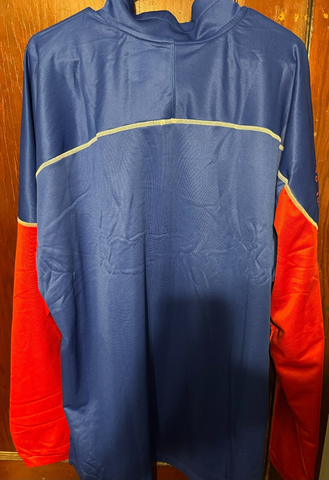 Kansas Jayhawks KU Adidas Track Jacket XXL Pullover Button Up NEW WITH TAGS