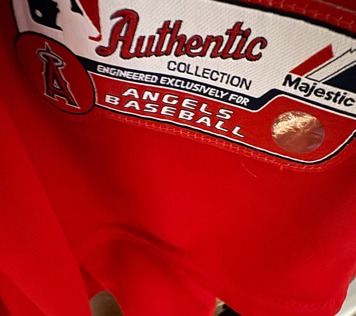 Los Angeles LA Angels of Anaheim Majestic Jersey Mens Sz XL