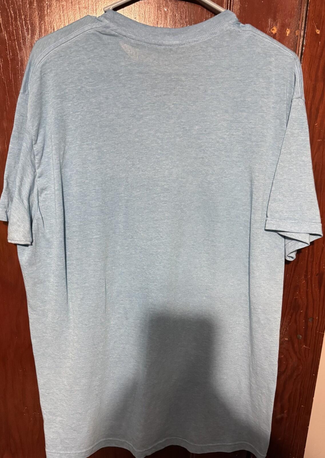 Captain America Marvel Avengers T-Shirt Men's Sz XL Blue