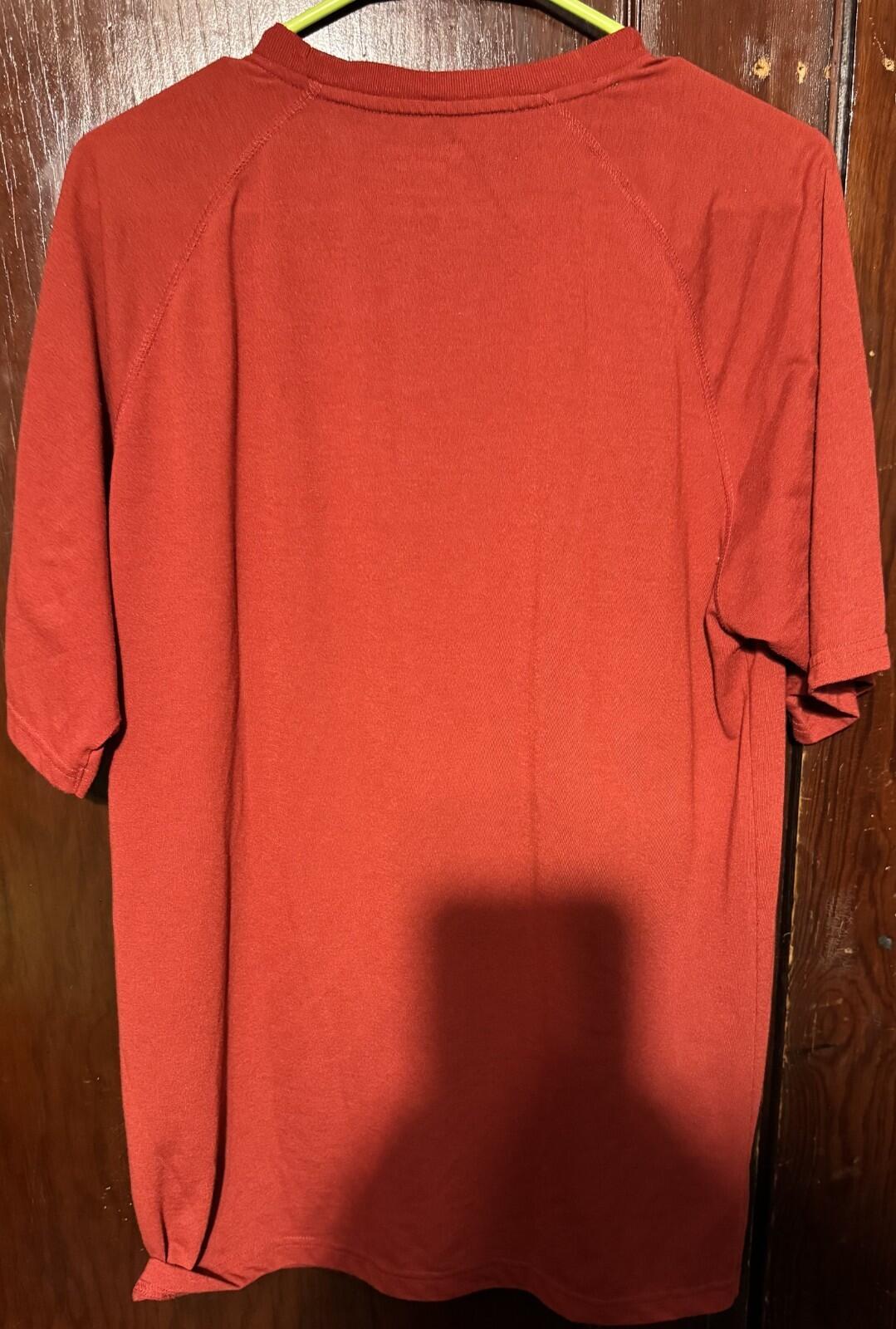 Temple Owls Champion Tee Burgundy Men's Size L