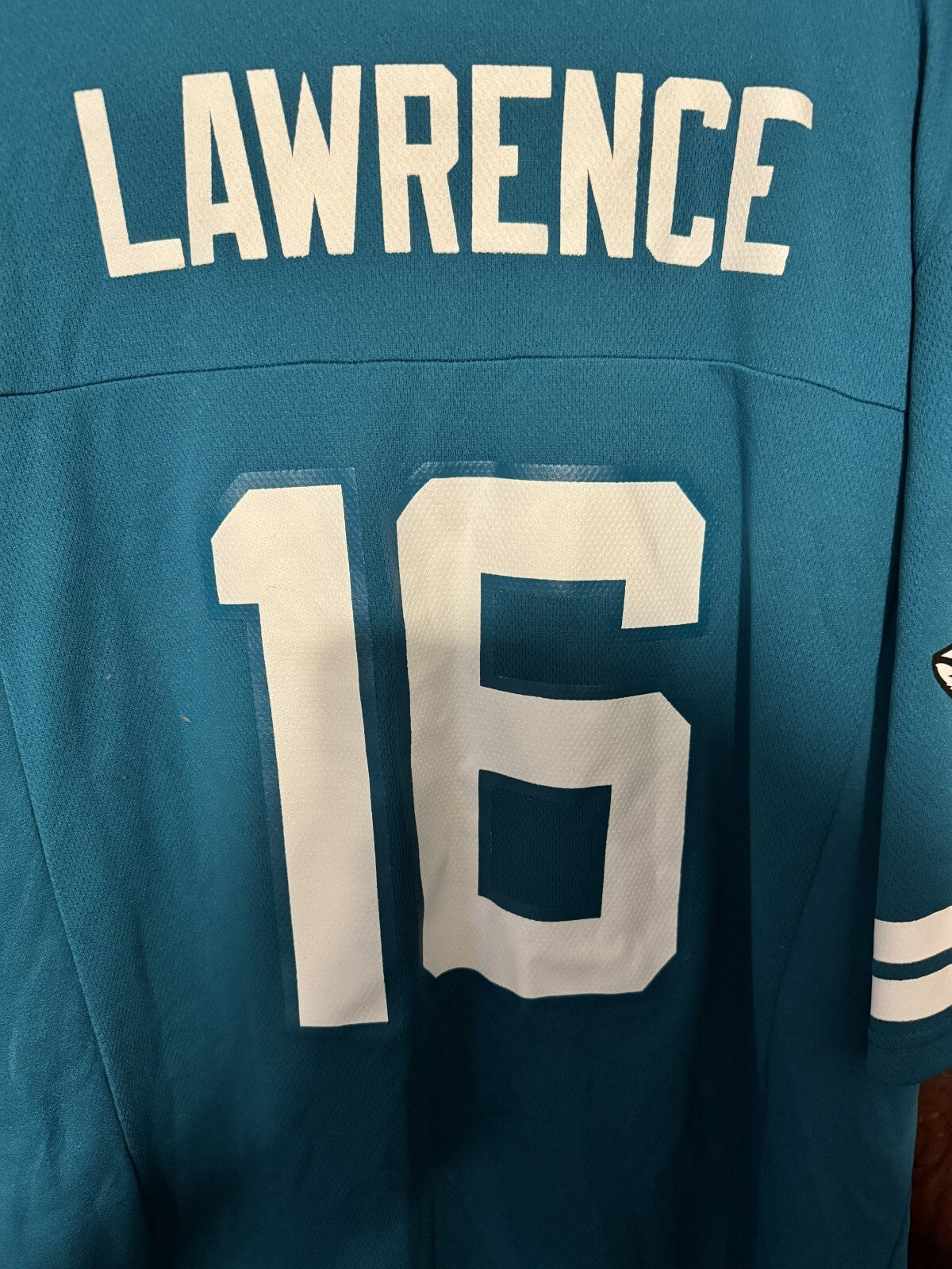 Jacksonville Jaguars Teal Trevor Lawrence Jersey Men Size XL