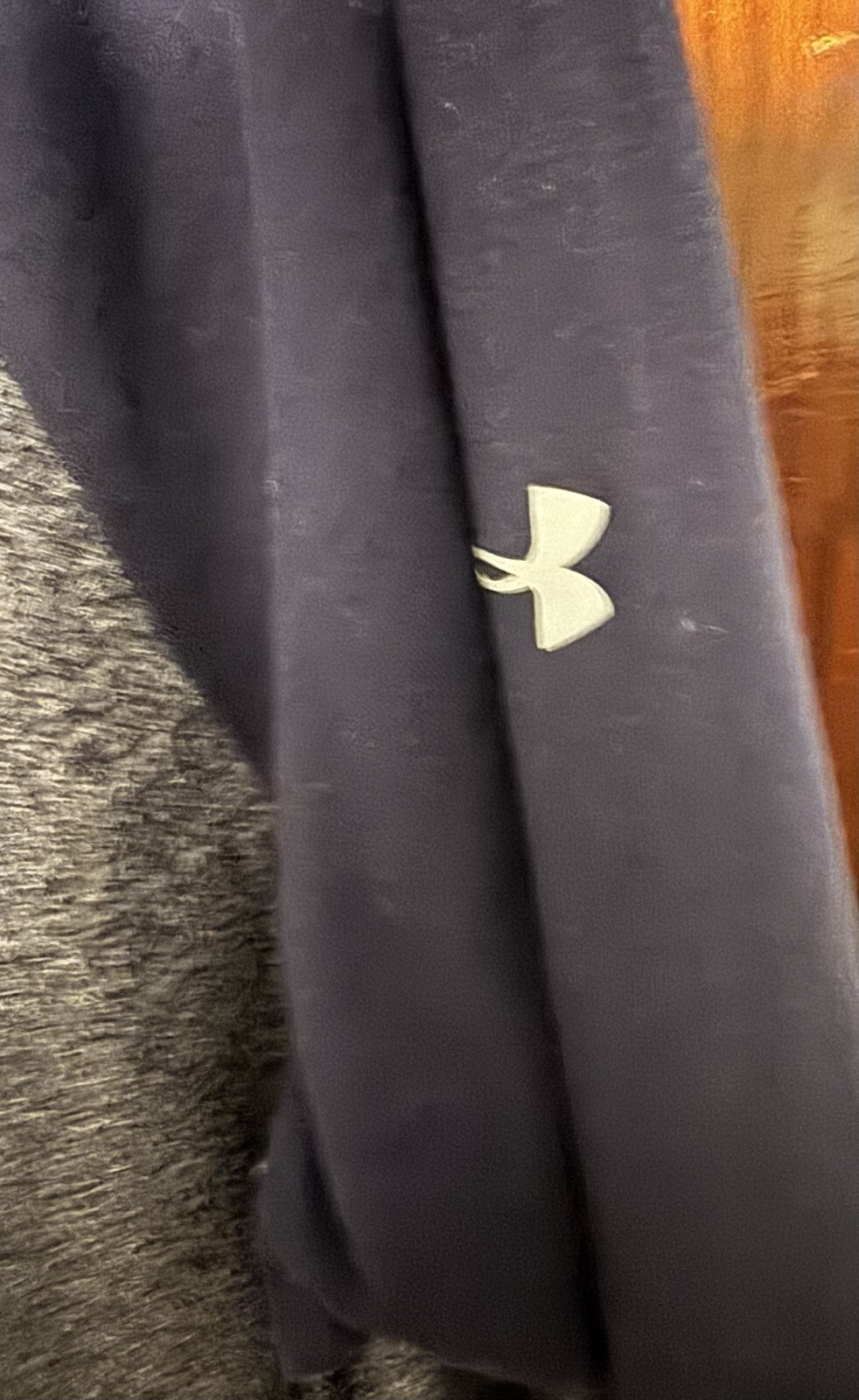 United States Naval Academy Under Armour Men's Henley Size L Blue US Military