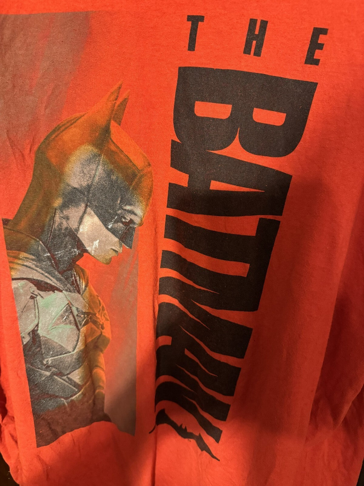 The Batman Movie T-Shirt Men Sz XL Red DC Comics