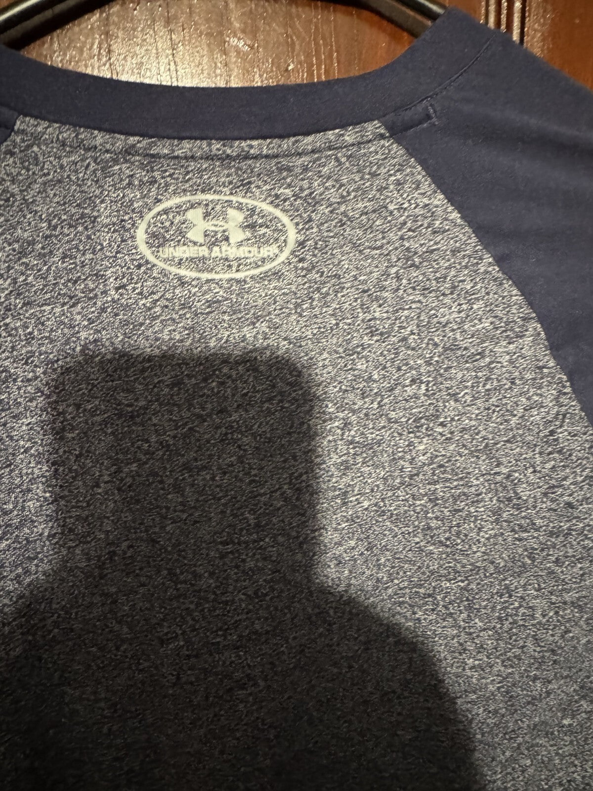 United States Naval Academy Under Armour Men's Henley Size L Blue US Military