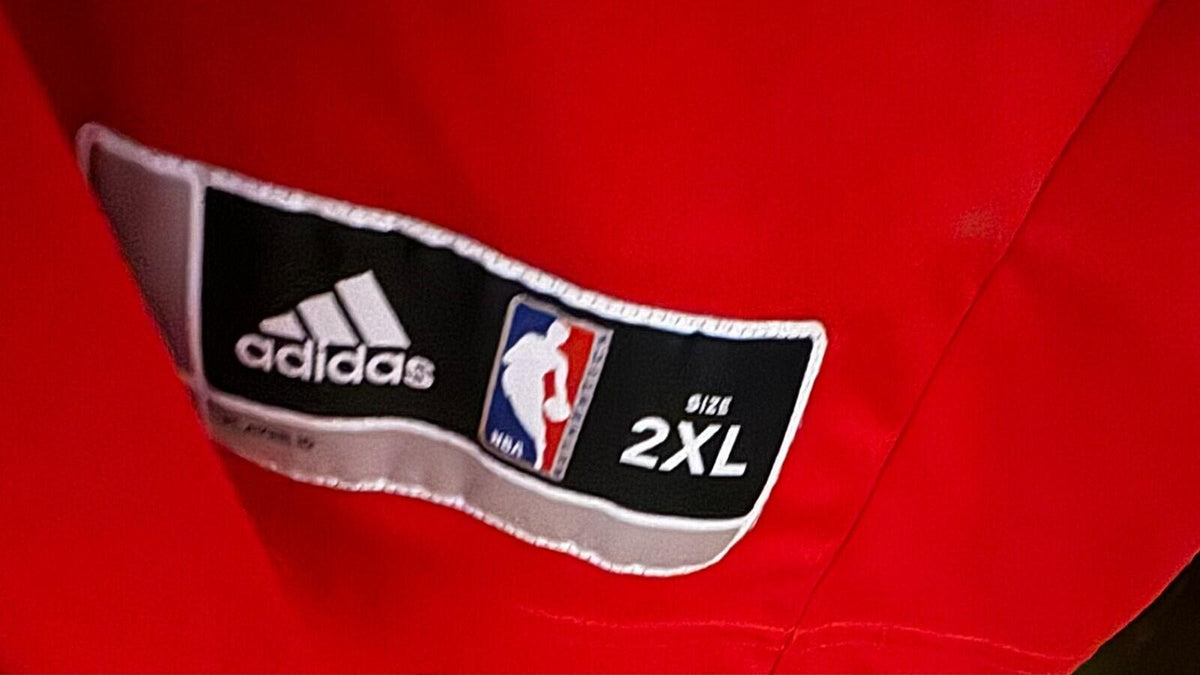 Houston Rockets Adidas NBA LS Shooting Shirt Men's 2XL Red