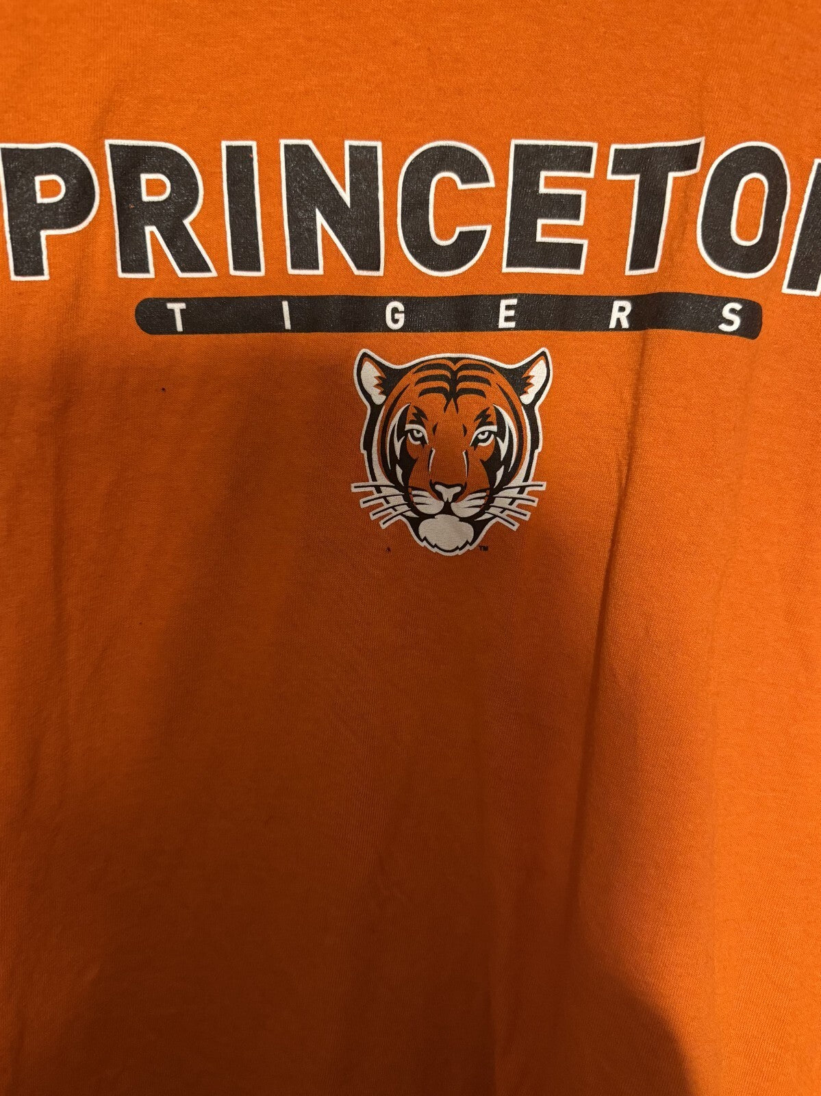 Princeton University Tigers Ivy League L/S T-shirt Men's L Orange