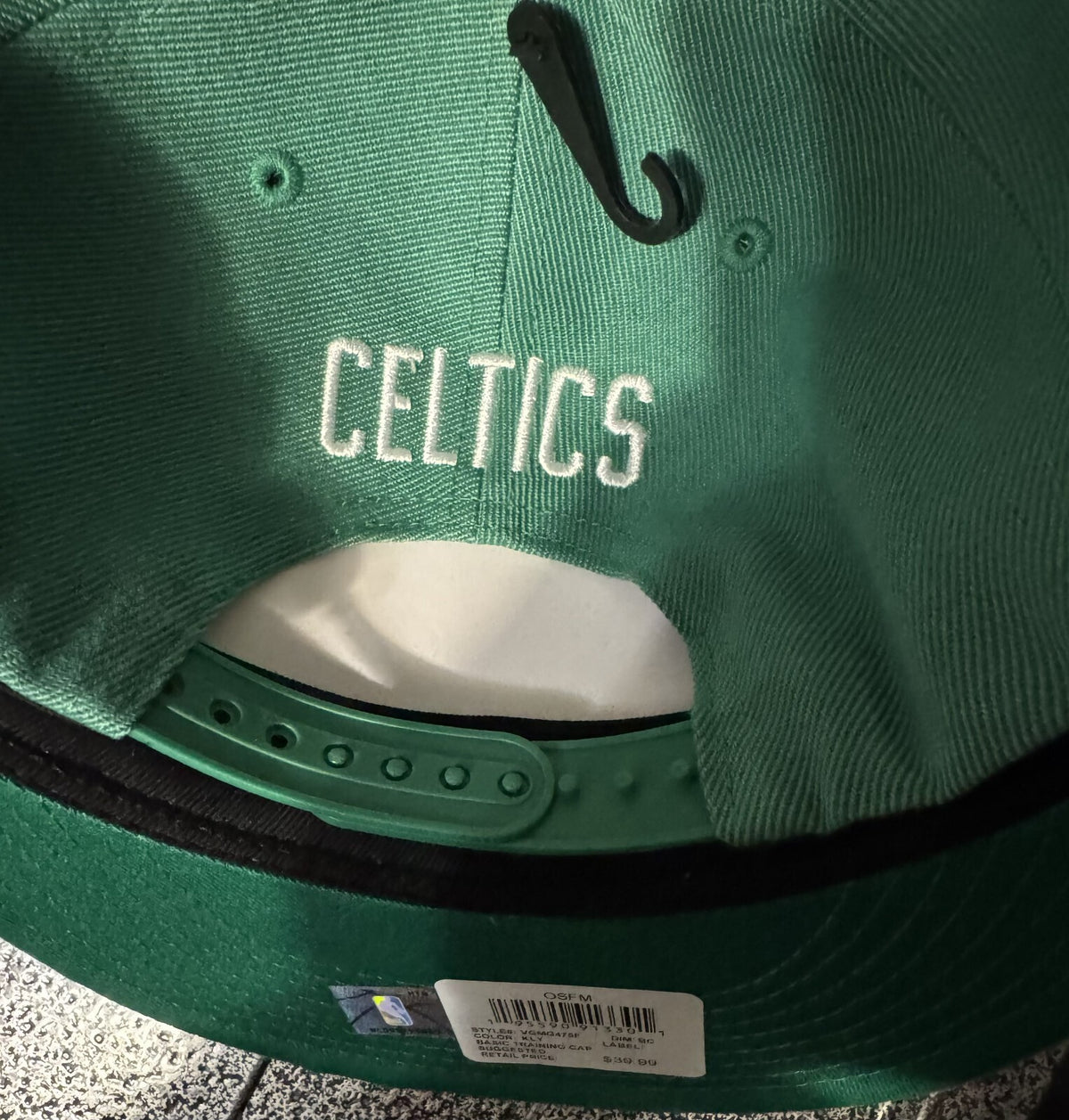 Boston Celtics Ultra Game Snapback Adjustable hat Green NEW WITH TAGS
