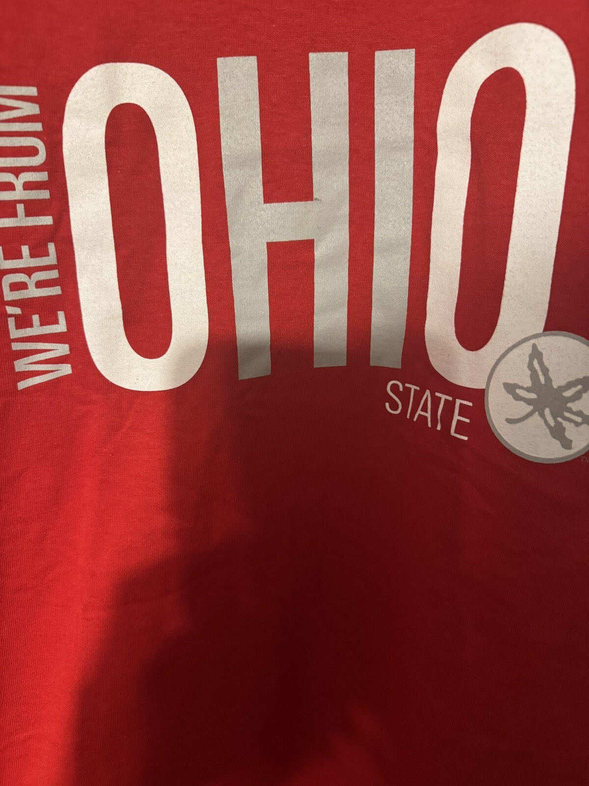 Ohio State Buckeyes Red T-Shirt men sz L Shirt NEW WITH TAGS