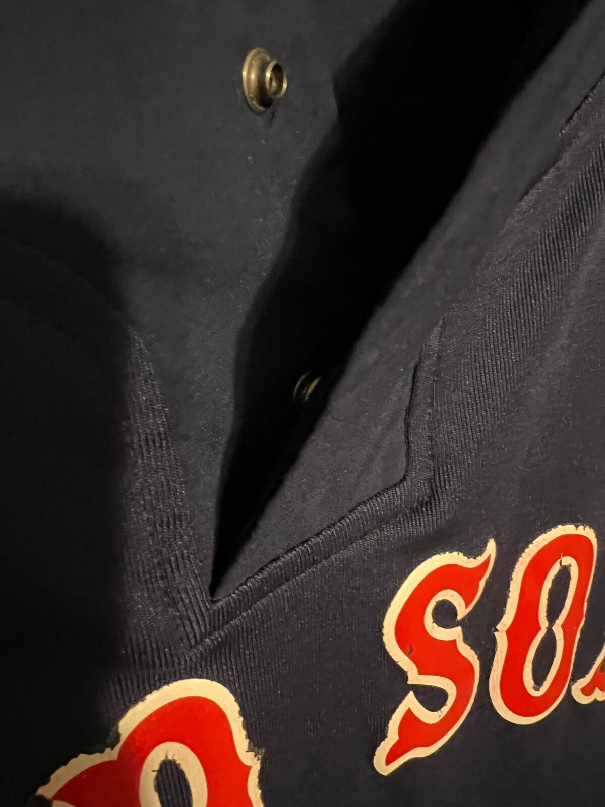 Boston Red Sox Majestic Distressed Windbreaker Men's XL Blue