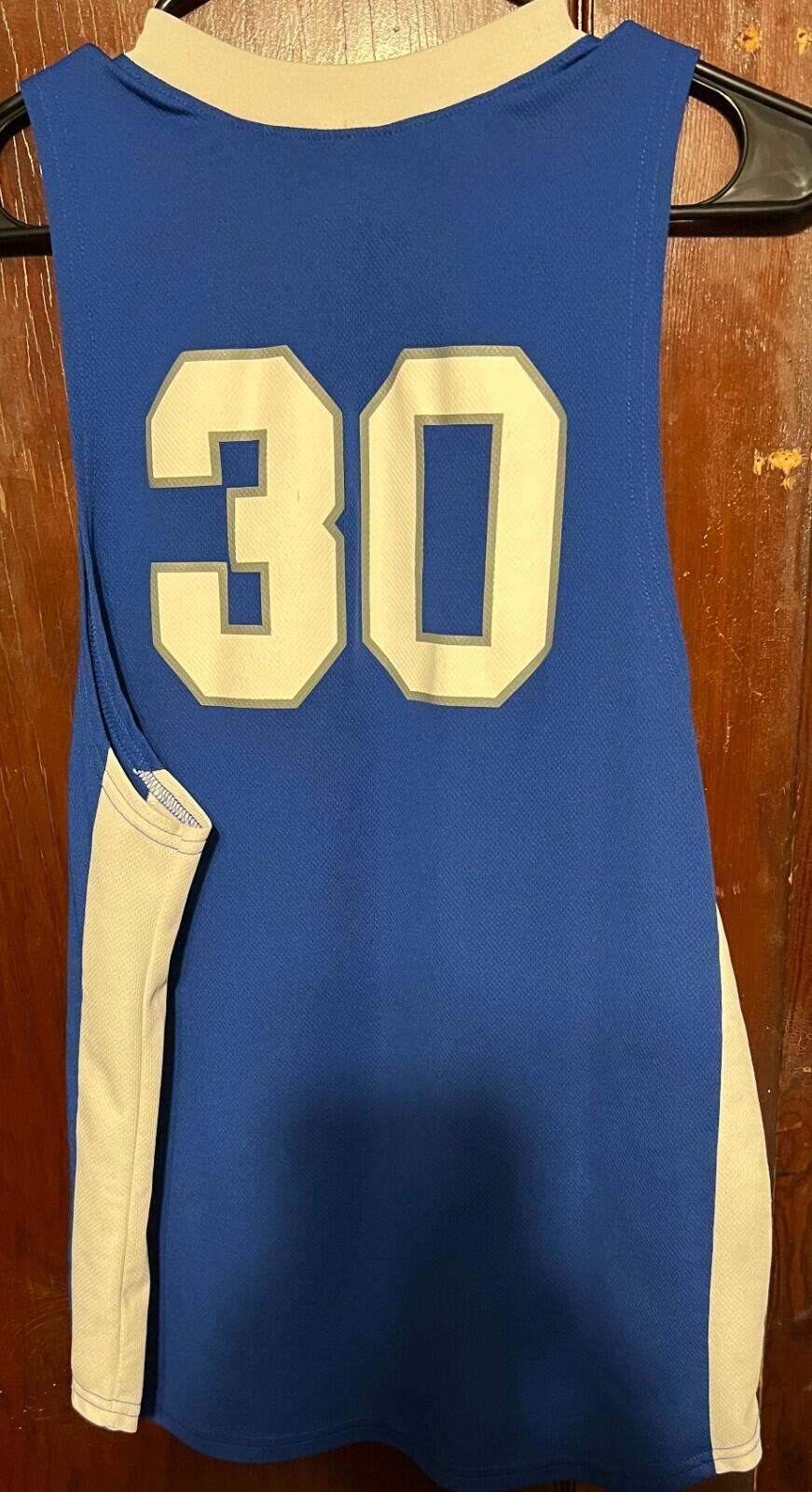 Kentucky Wildcats Basketball Jersey Adult M Blue #30 College Men