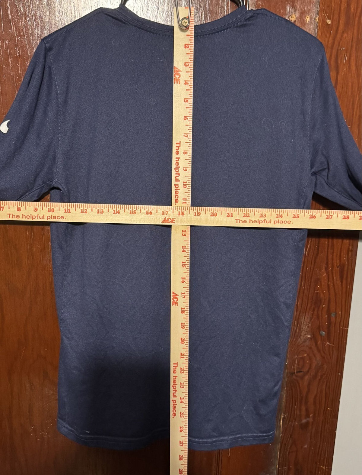 New England Patriots L/S T-Shirt Men M Blue Nike Tee NFL