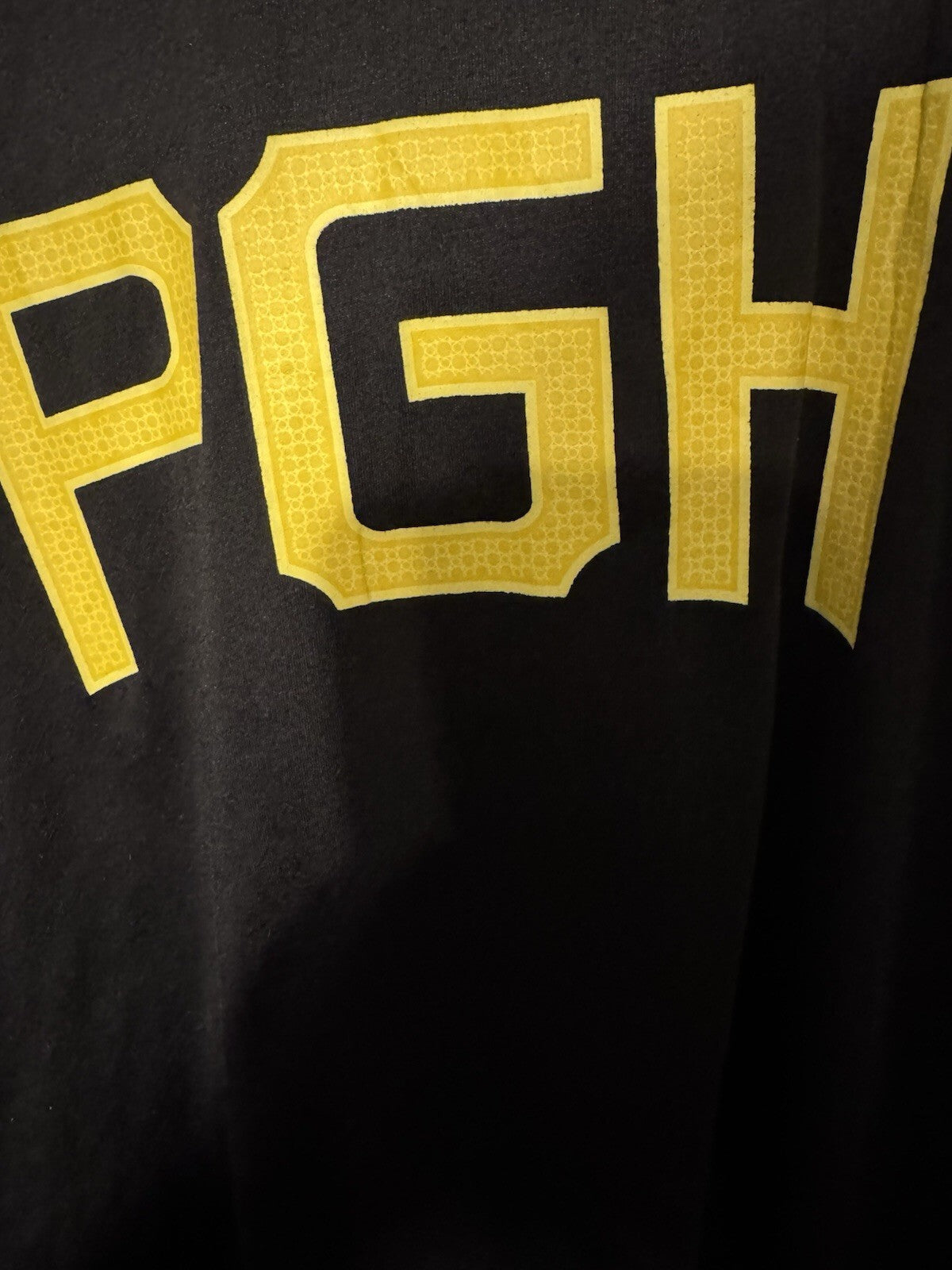 Pittsburgh Pirates Black S/S Hooded T-Shirt Men’s Size XL