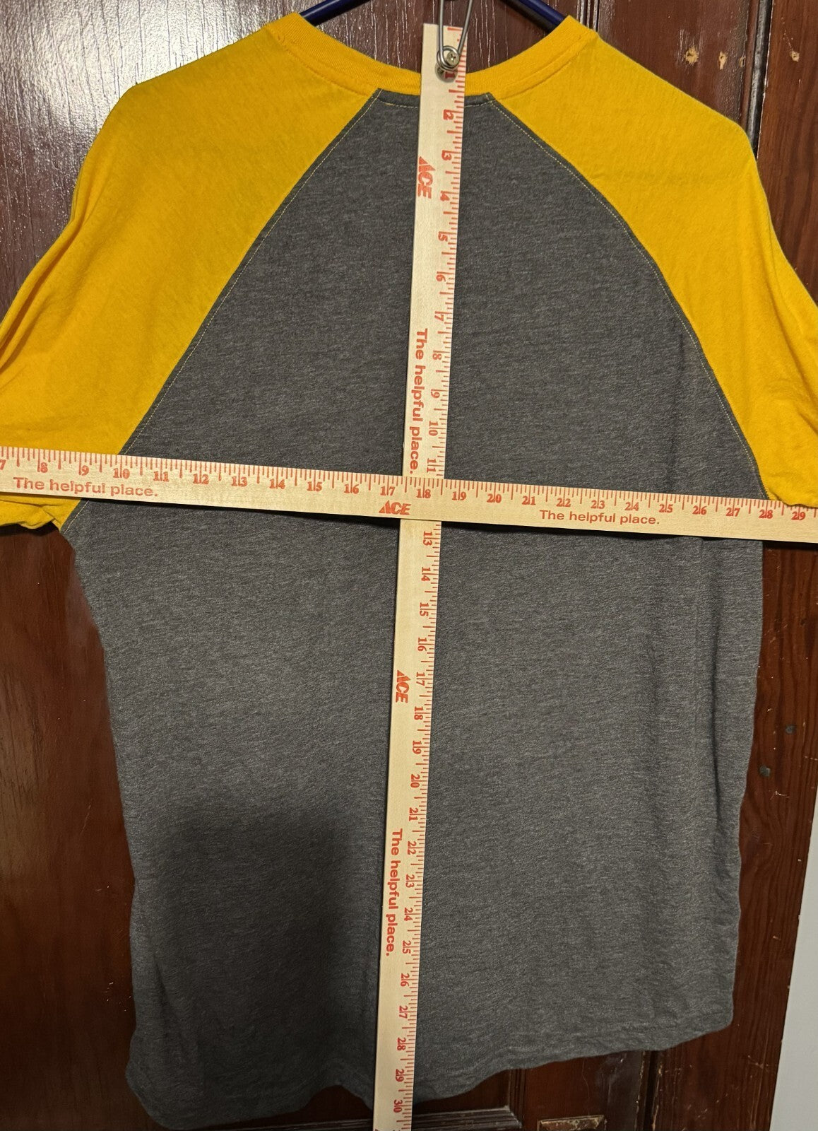 Boston Bruins Long Sleeve Raglan Gray T-shirt Men's Sz XL