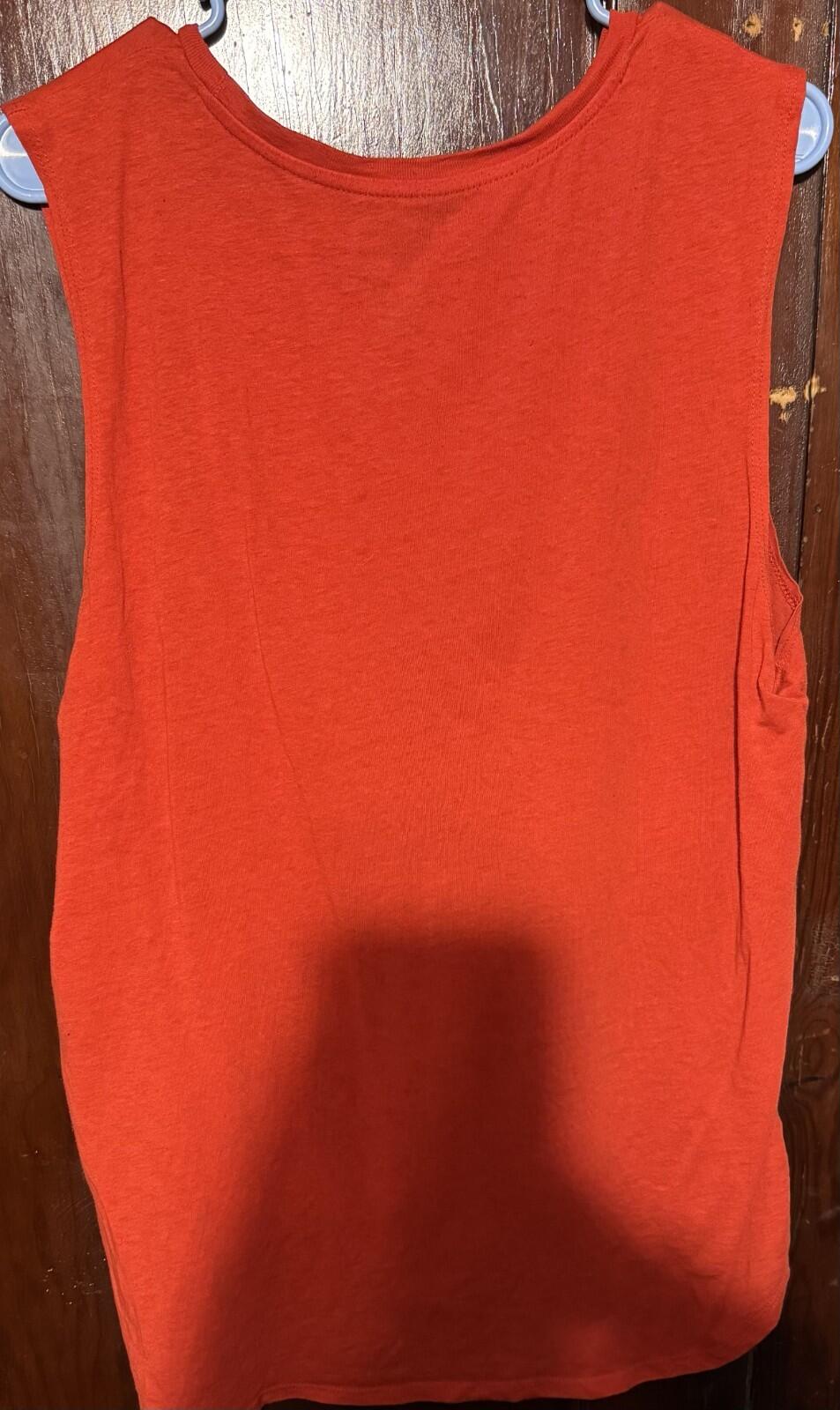 Coca Cola Classic Logo Men's Size XL Red Tank Top Coke