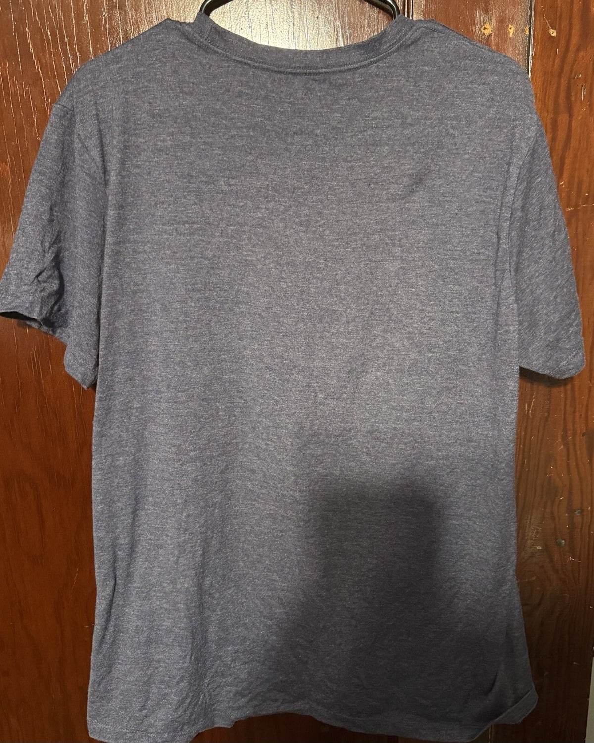 New England Patriots T Shirt Men L Blue Tee NFL Football