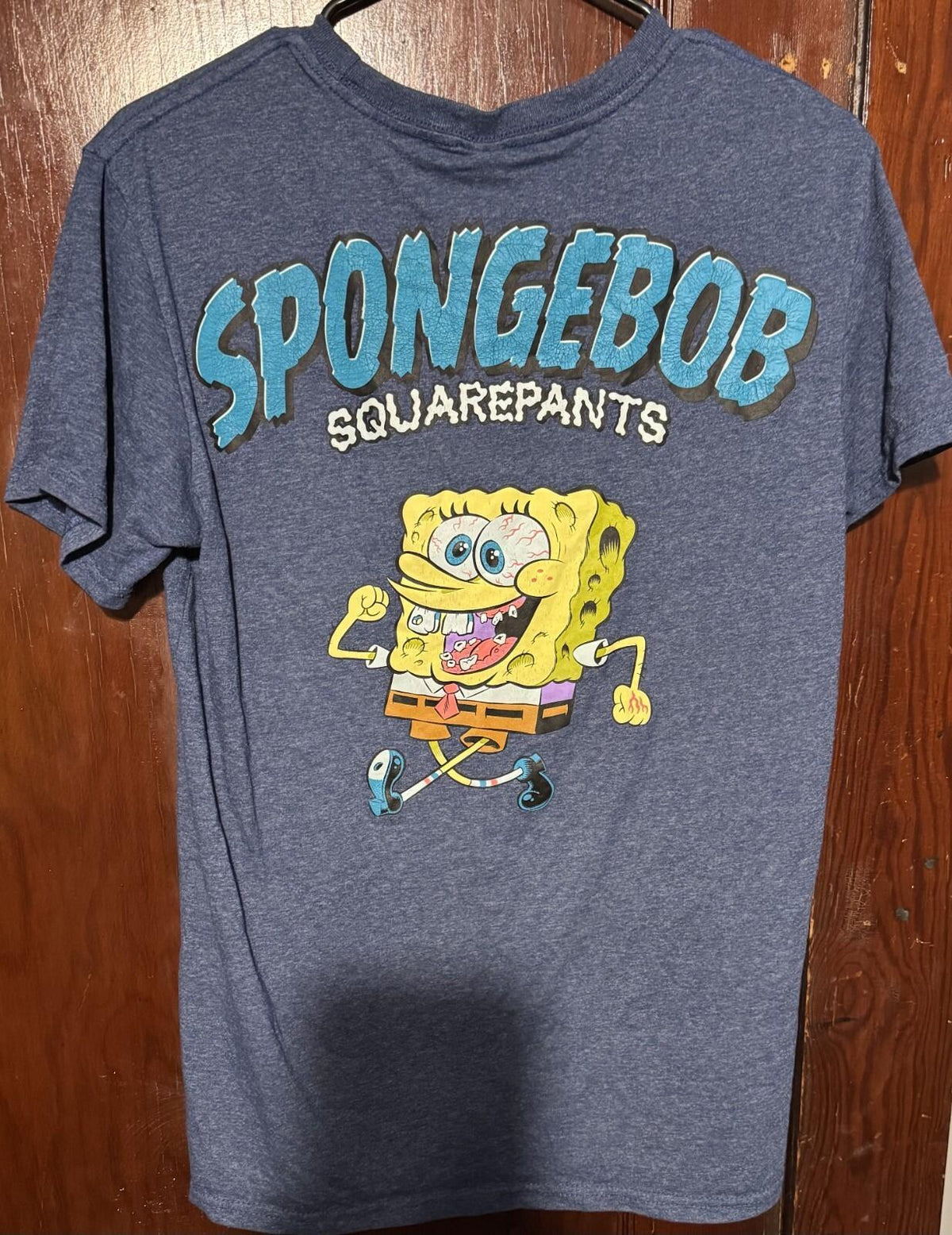 SpongeBob SquarePants S/S T-Shirt Men L Blue