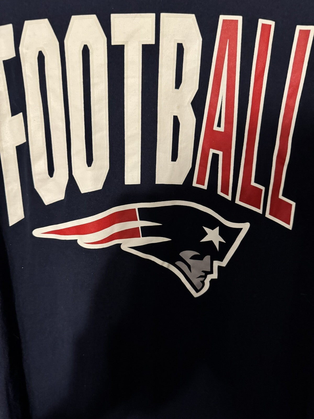 New England Patriots T Shirt Men L Gray Nike Tee NFL