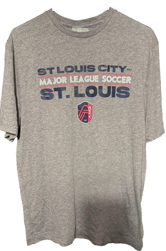 St. Louis City SC MLS T-shirt Men Size M Red NEW WITHOUT TAGS