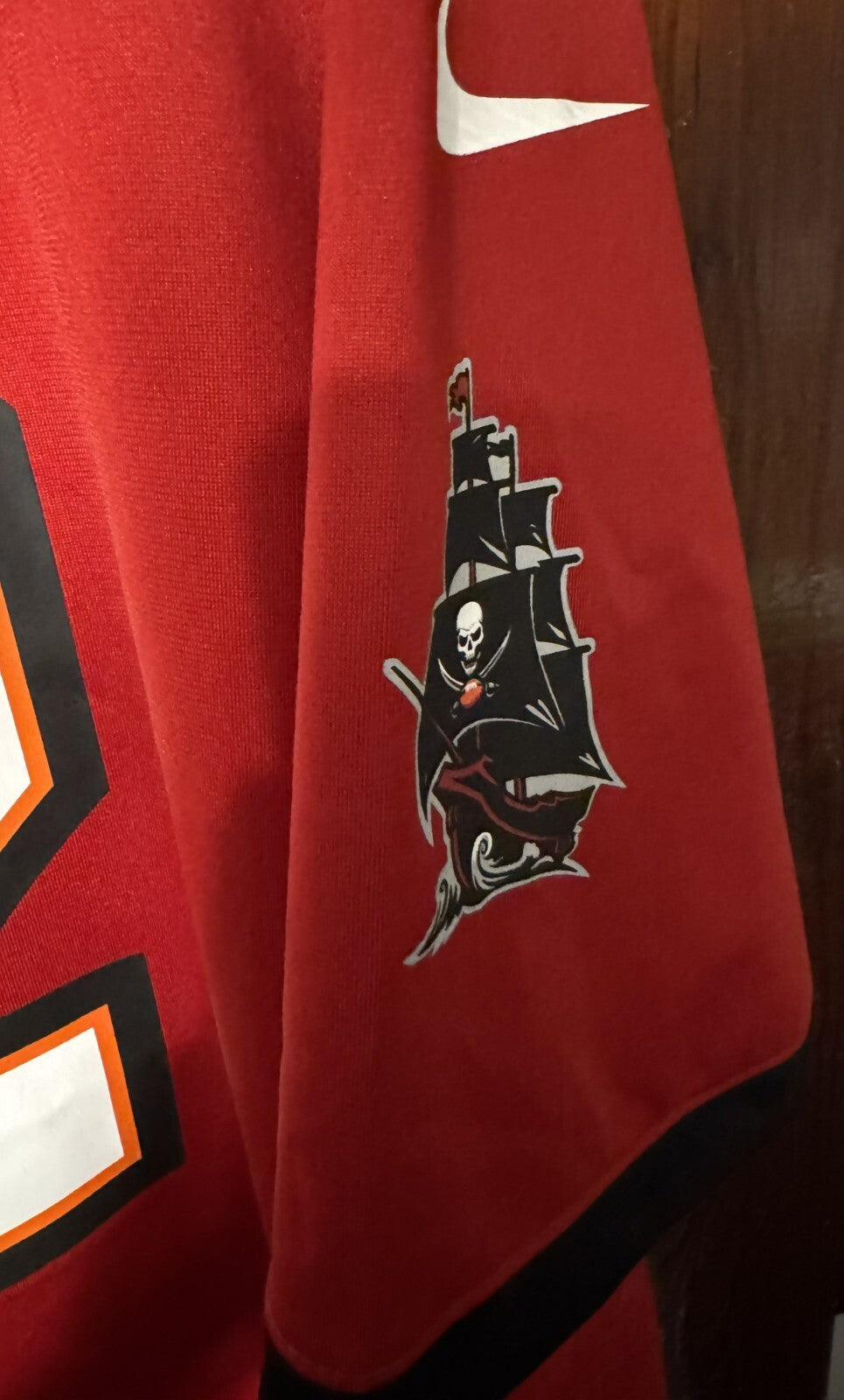 Tampa Bay Buccaneers Tom Brady Jersey Men’s Size XXL Red