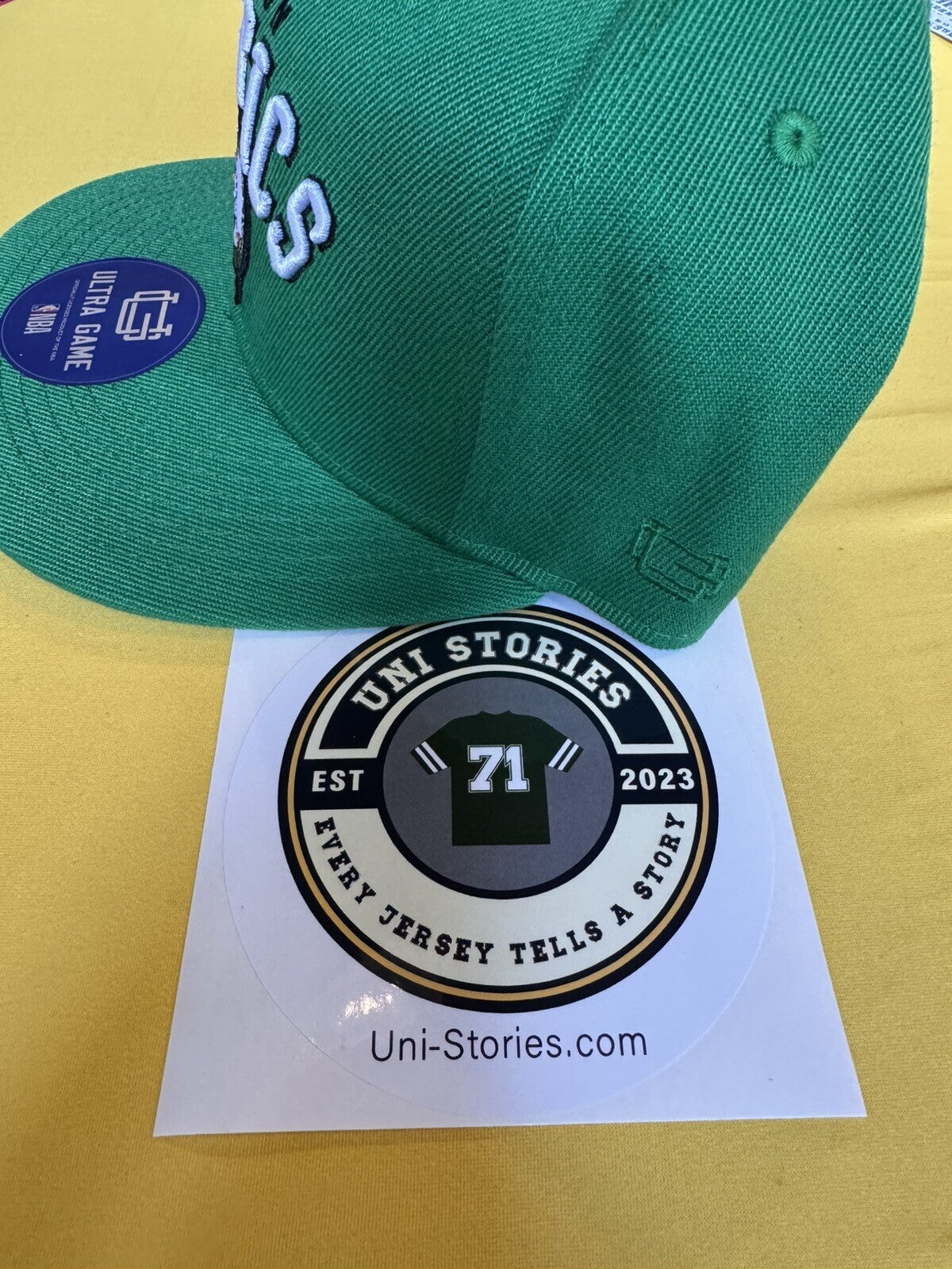 Boston Celtics Ultra Game Snapback hat Green NEW WITH TAGS