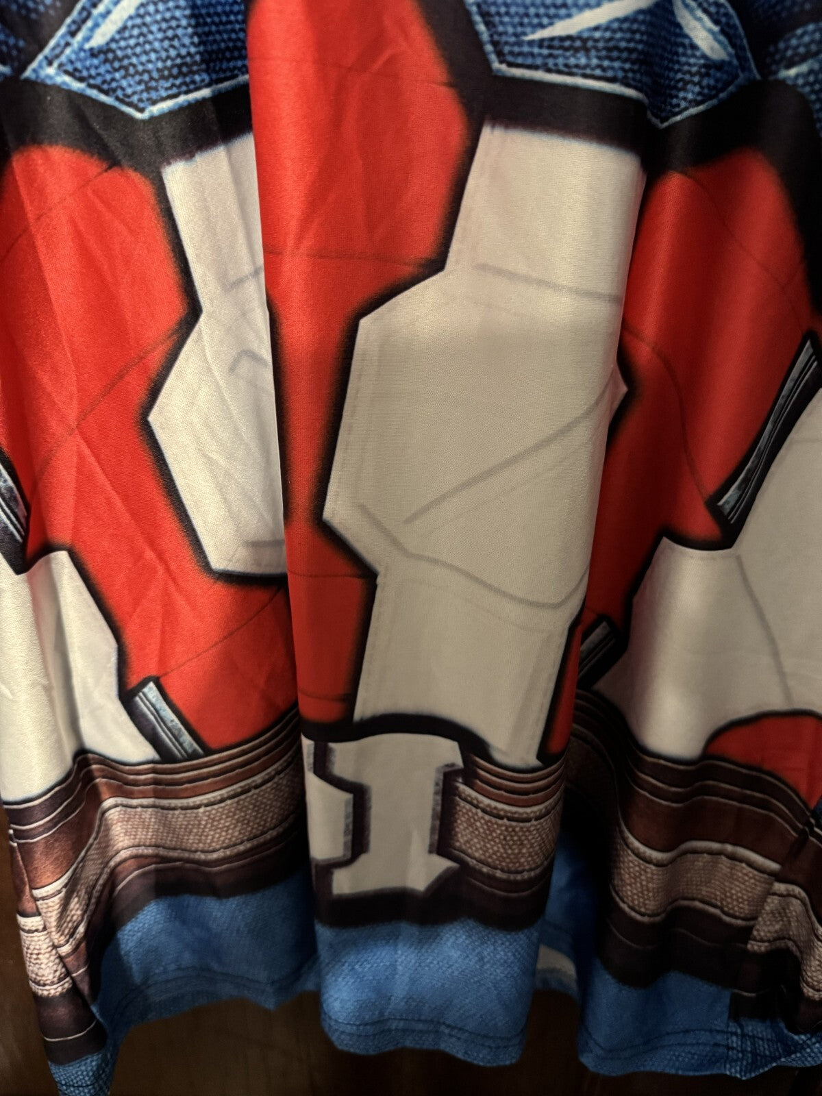 Captain America Marvel Avengers T-Shirt Men's Sz XL Blue