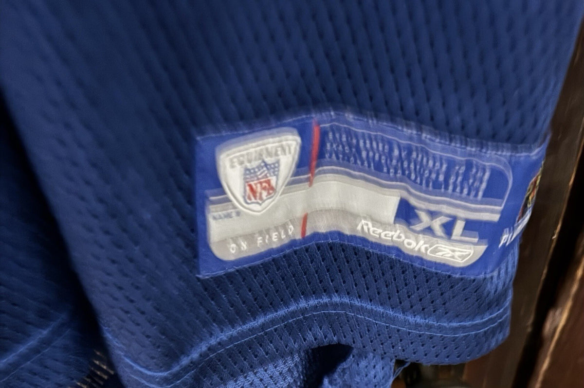 Indianapolis Colts Peyton Manning Reebok Jersey Men XL Blue