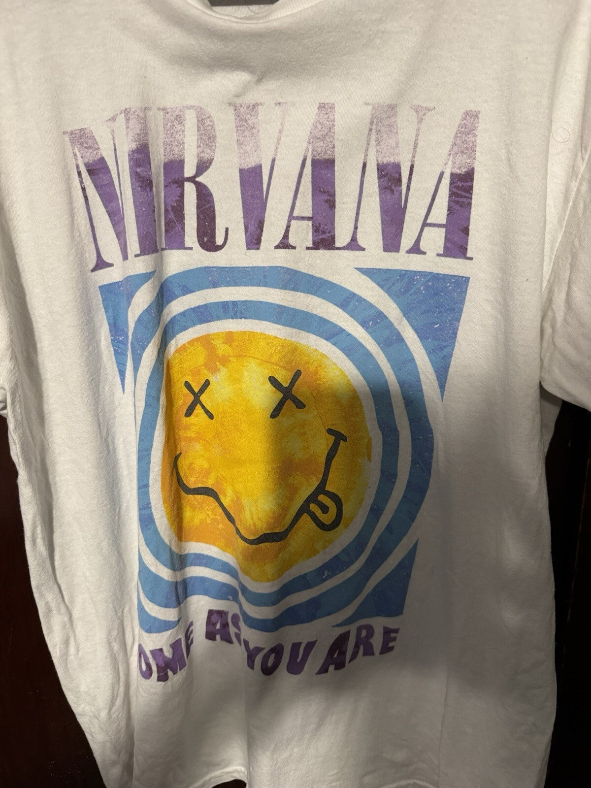 Nirvana Vintage Come As You Are t-shirt Black Men's size M