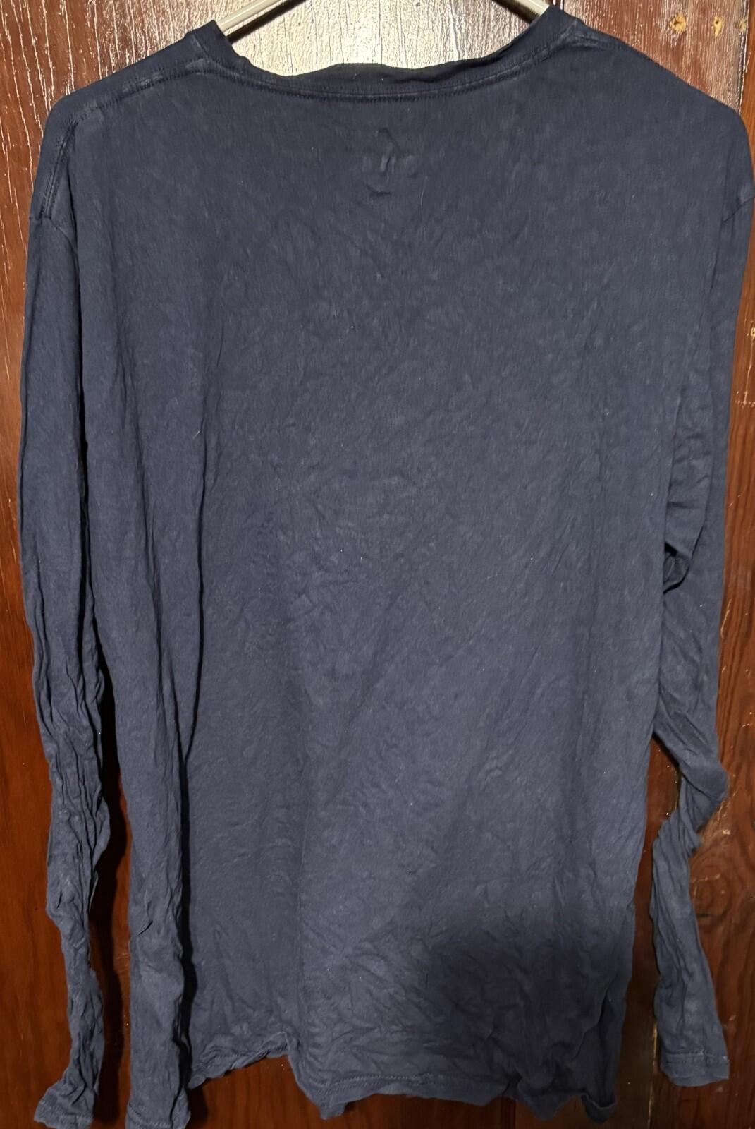 UConn Huskies Fanatics L/S Tee Men's L Blue