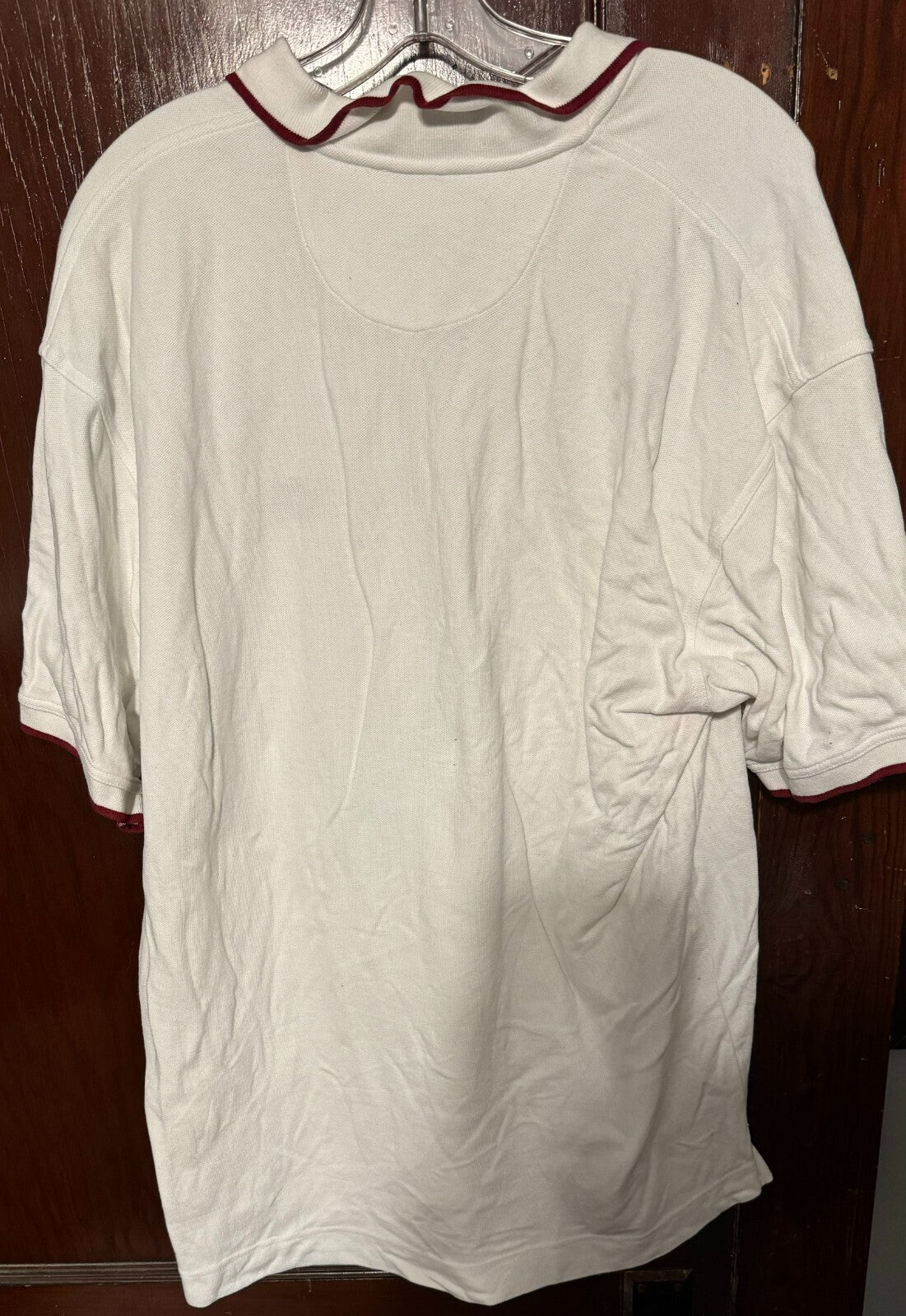 Arkansas Razorbacks Vintage 1990's Men's XL Polo White