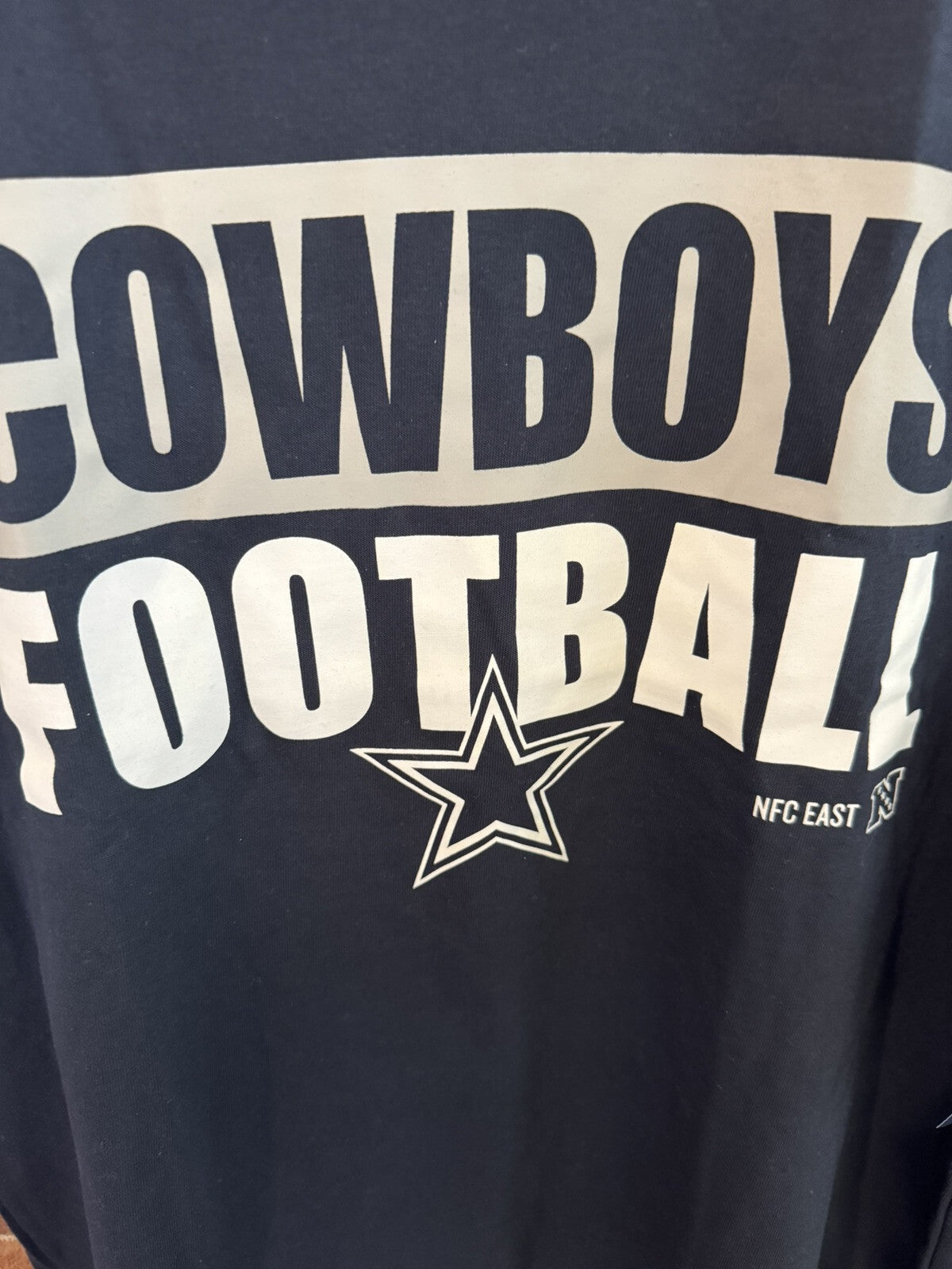 Dallas Cowboys Blue T-shirt Men Sz L NEW WITH TAGS