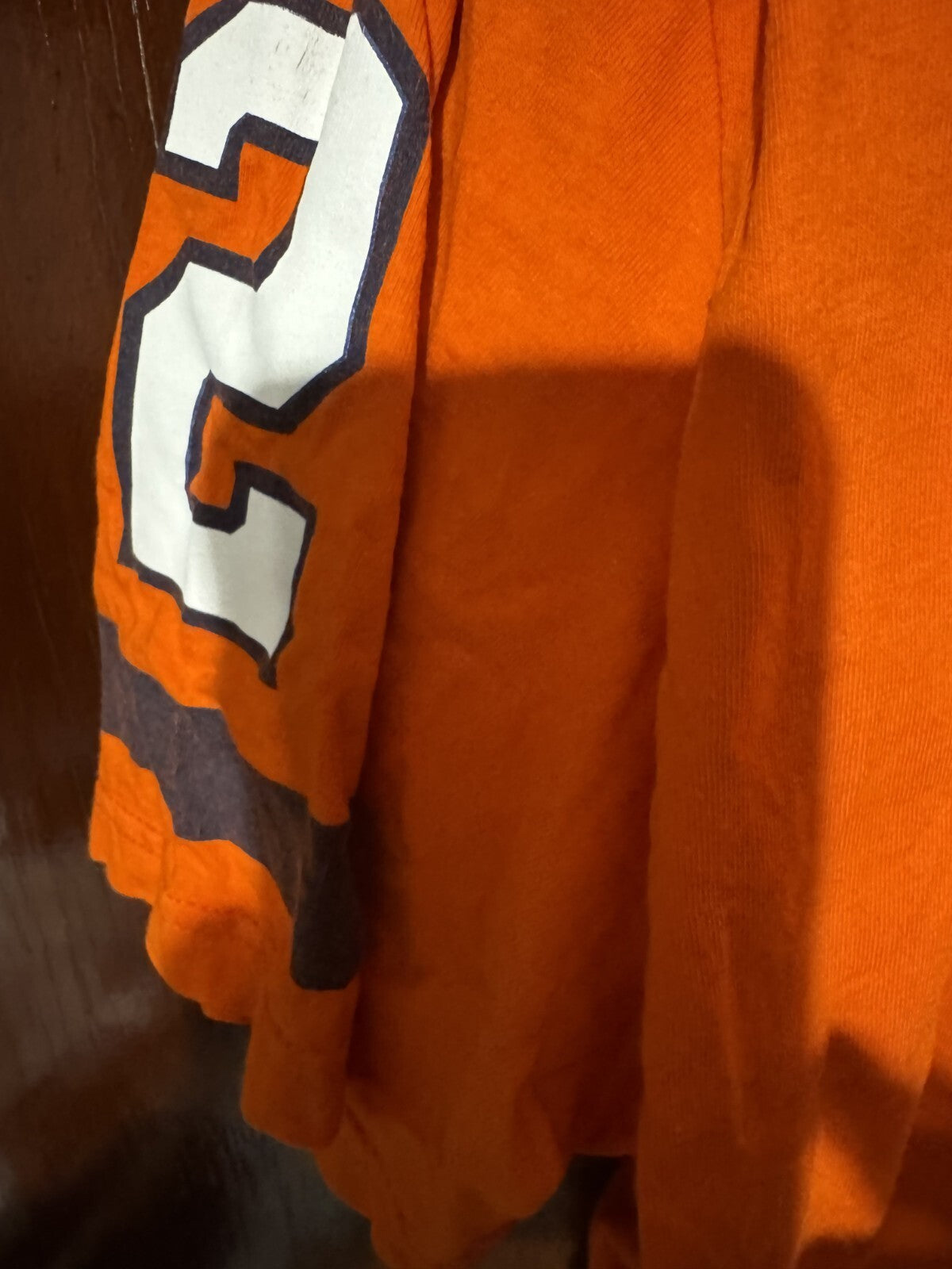 University of Illinois Nike Football T-Shirt Men's Size XL Orange