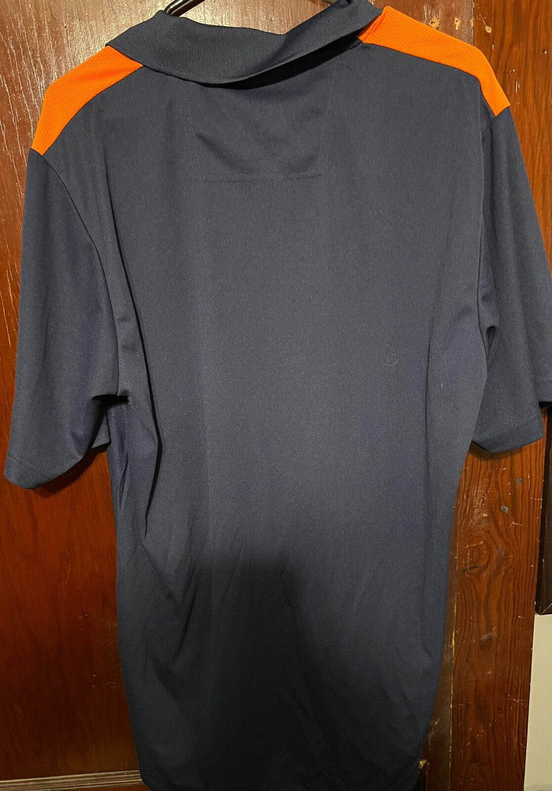 Denver Broncos Polo Shirt Men's Size M Blue/Orange NFL
