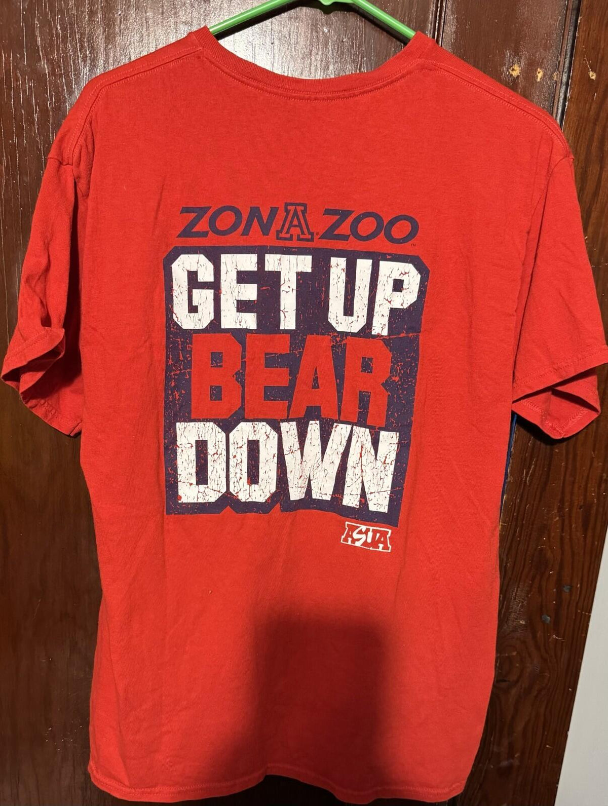 Arizona Wildcats Vintage T-shirt Men Sz L Red NCAA
