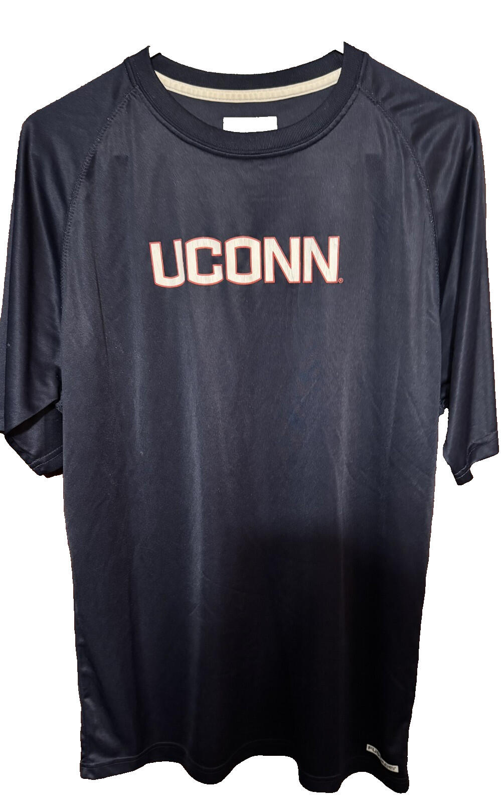 UConn Huskies Majestic S/S Tee Men's L Blue