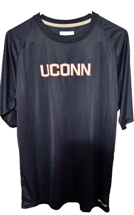 UConn Huskies Majestic S/S Tee Men's L Blue
