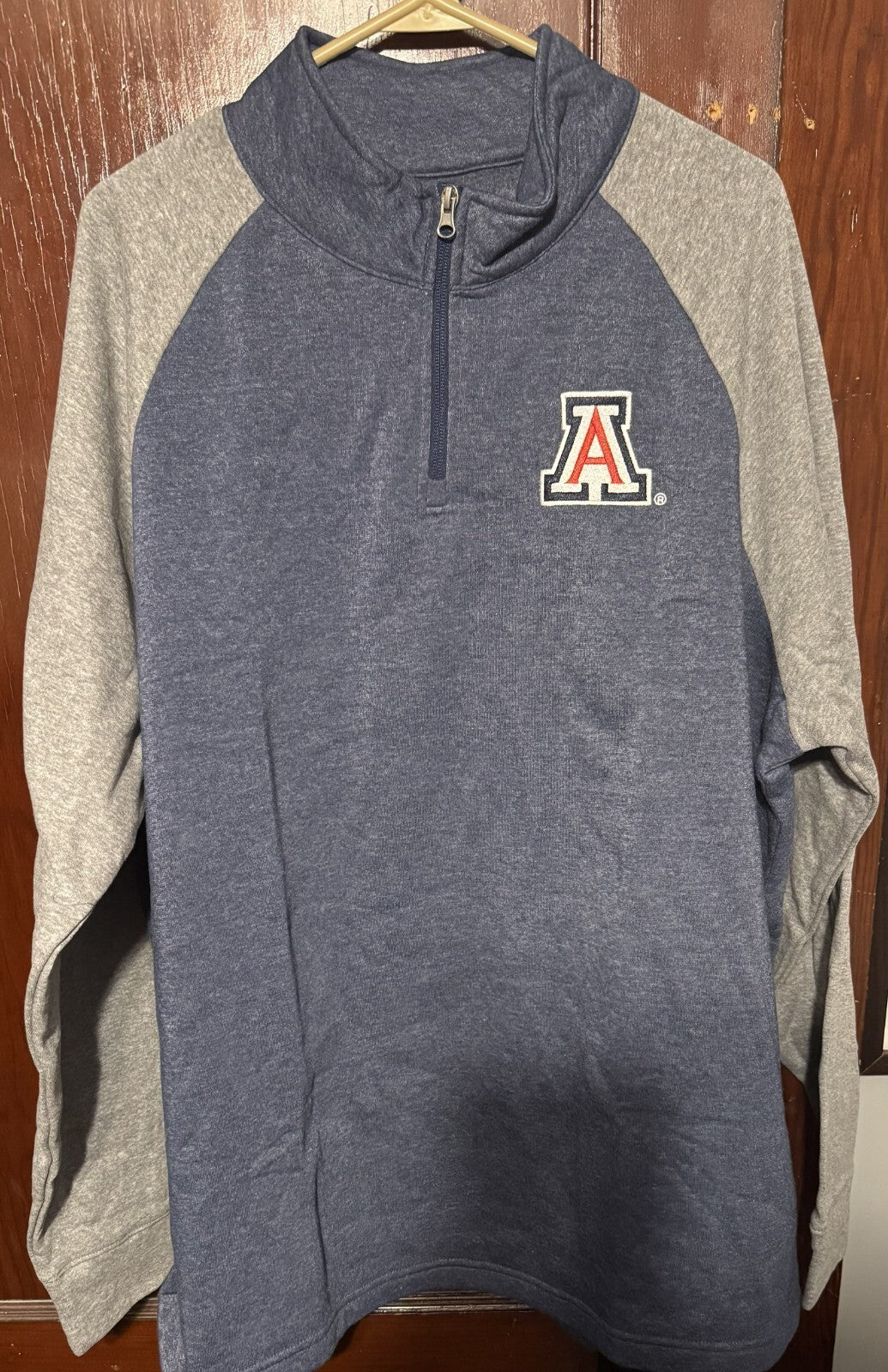 Arizona Wildcats Captivating 1/4 Zip Men Sz XXL Blue New Without Tags