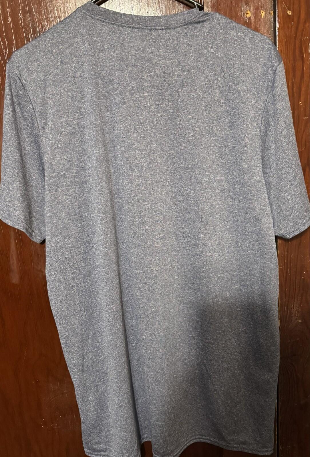 Boston Red Sox Majestic Short Sleeve Tee Men's L Gray MLB