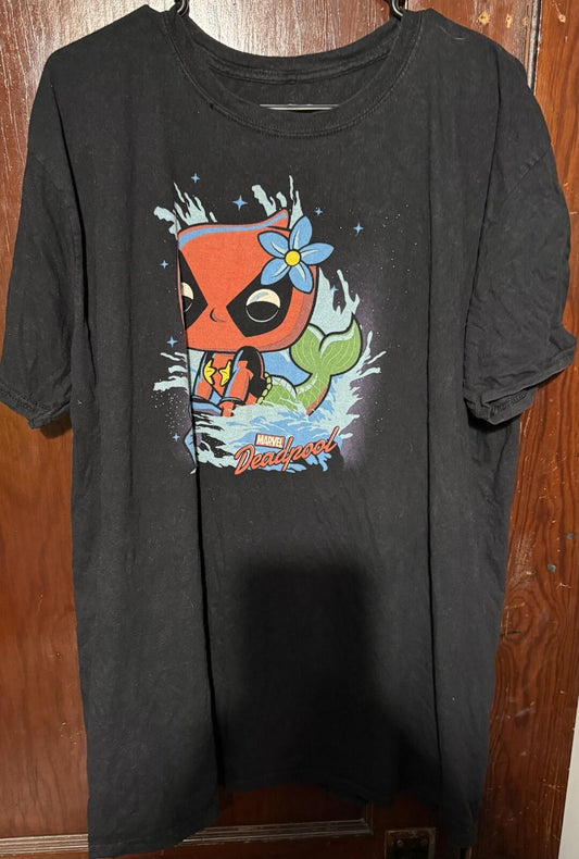 Deadpool Funko Pop Marvel Tee shirt Men's Sz XL Black