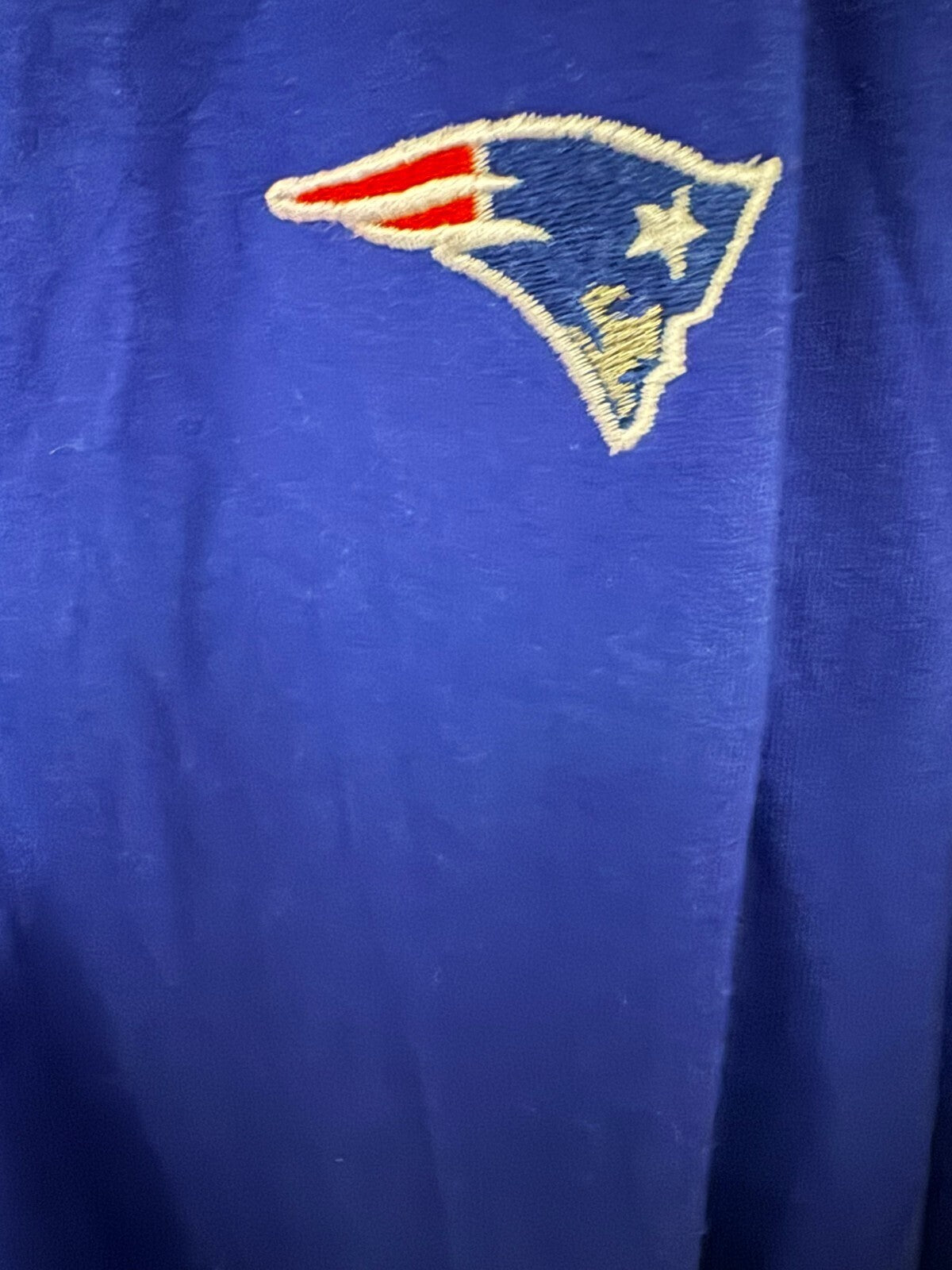 New England Patriots Vintage 1990's Men Size XL Blue Polo