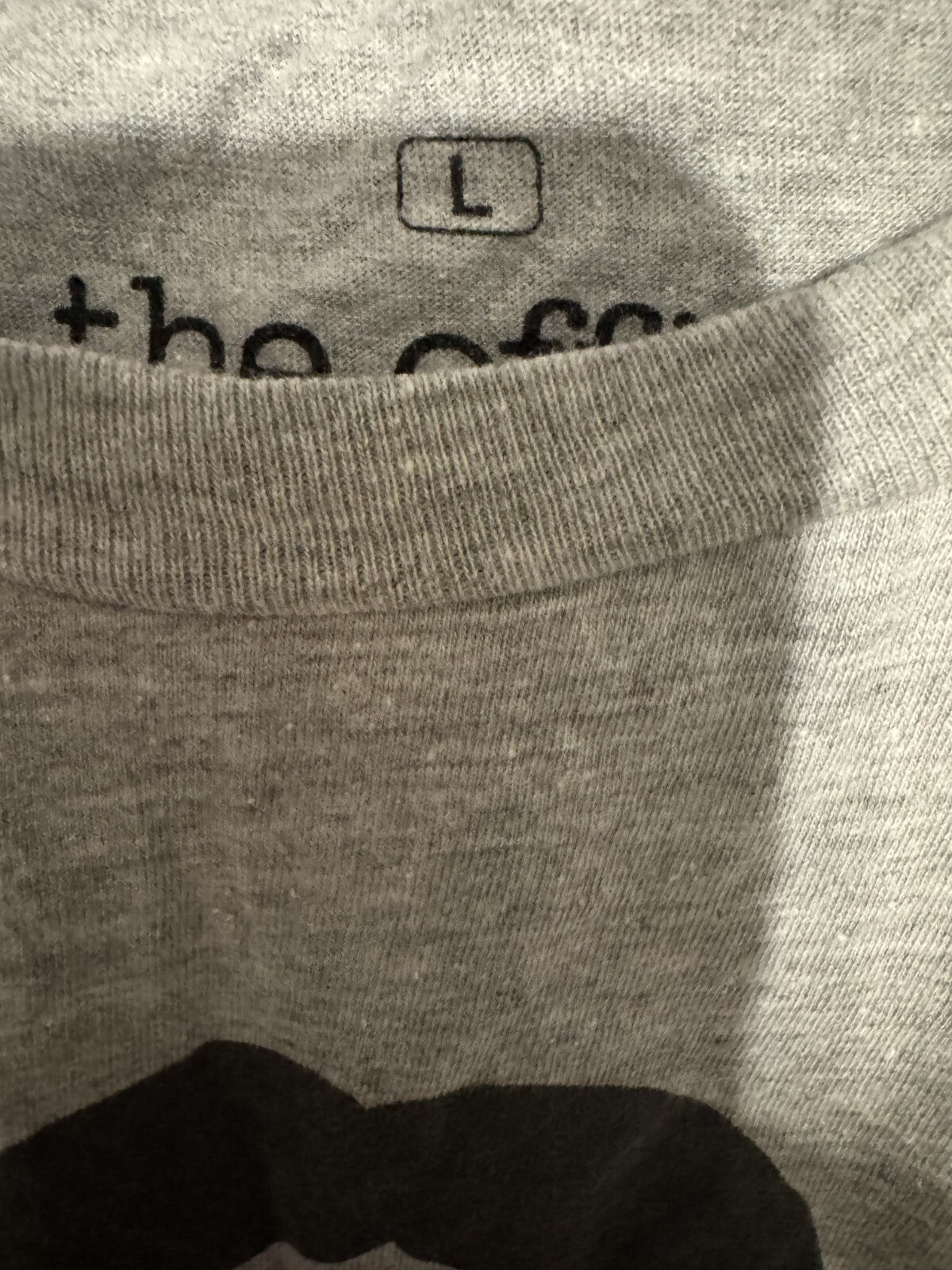 The Office Dwight Schrute T Shirt Gray Men's Size L