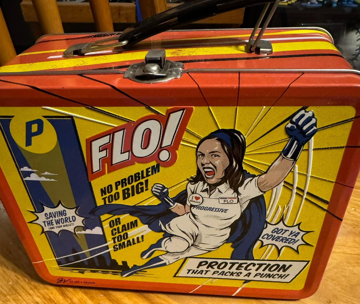 Progressive Insurance Flo Advertising Collectible Lunchbox