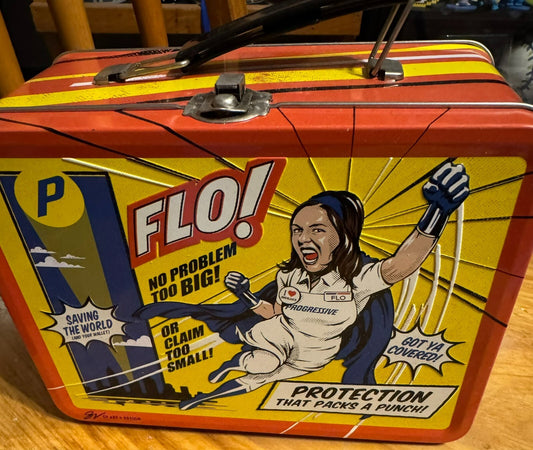 Progressive Insurance Flo Advertising Collectible Lunchbox