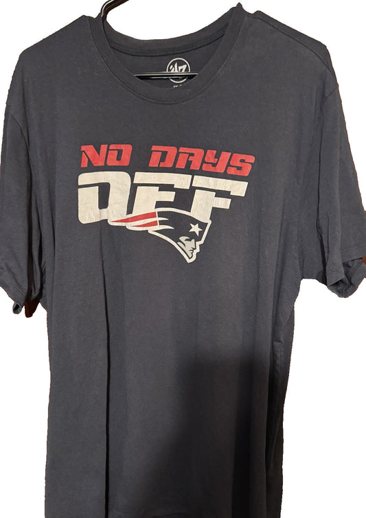 New England Patriots 47 Brand T-Shirt Men 's Size XXL Blue