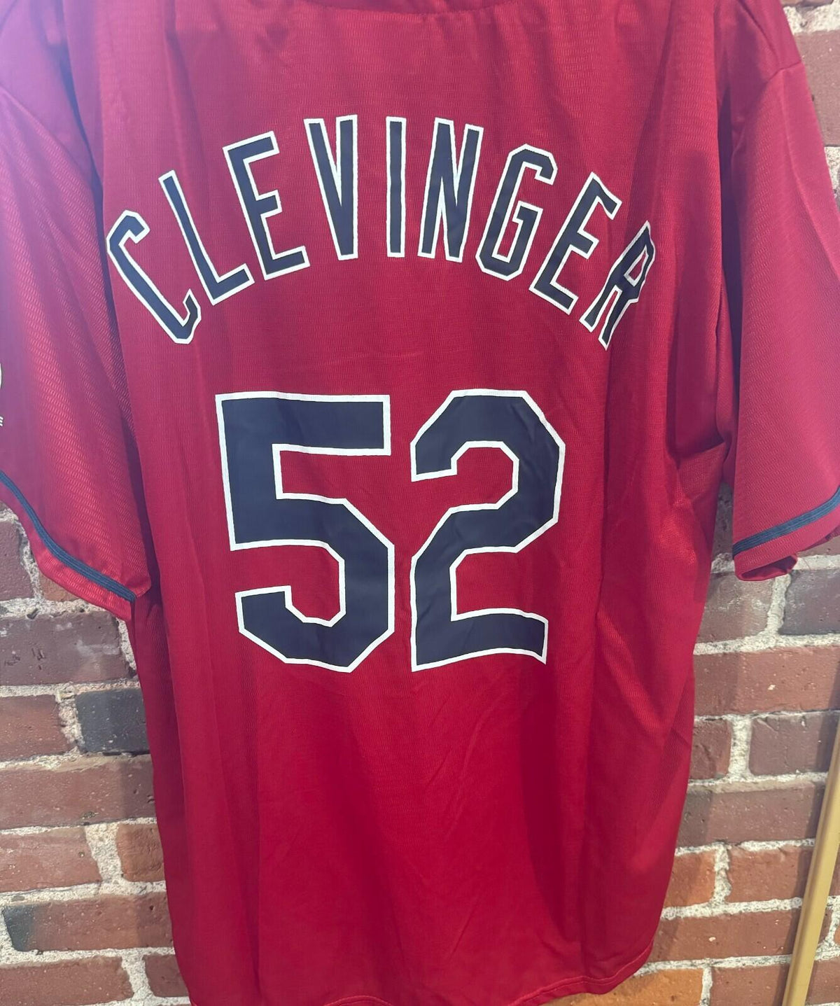 Cleveland Indians SGA Mike Clevinger Jersey Men's XL Red