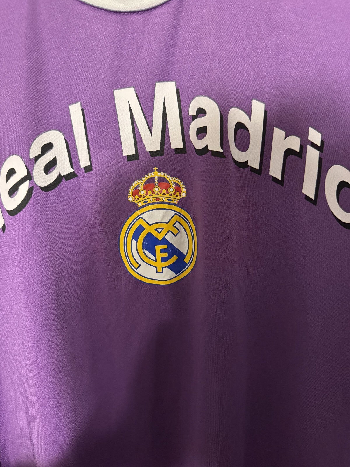 Real Madrid Soccer jersey Men's Size M Purple