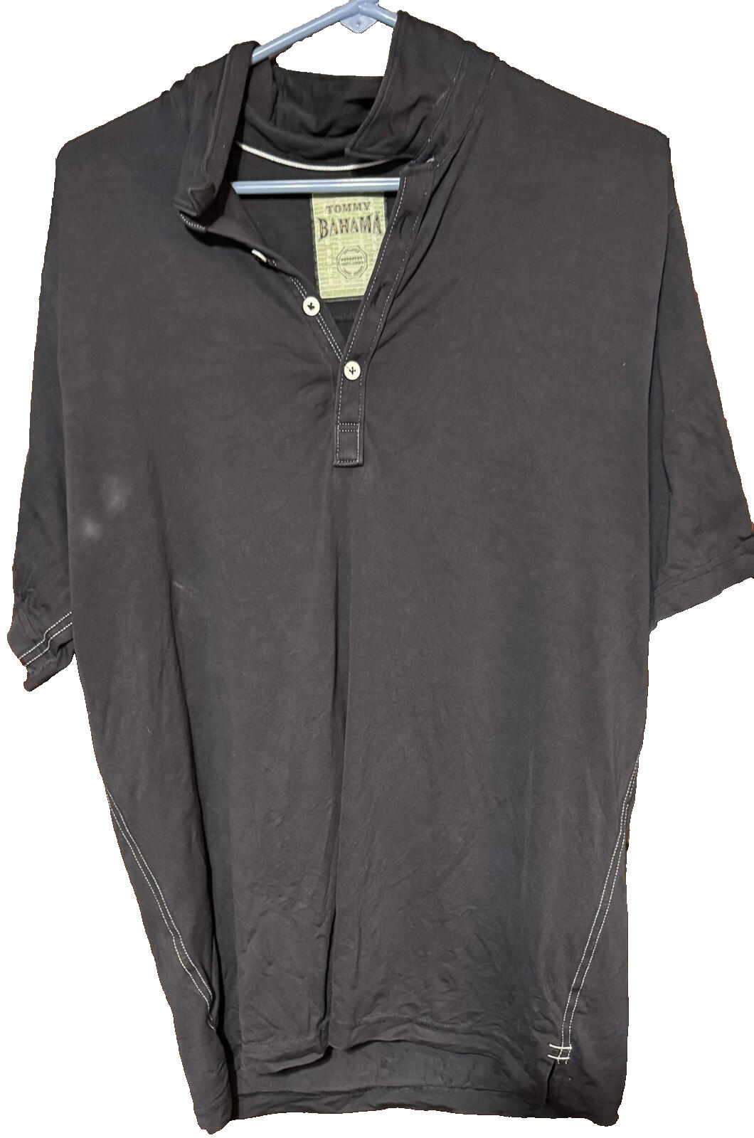 New England Patriots Tommy Bahama S/S Polo Men M Blue