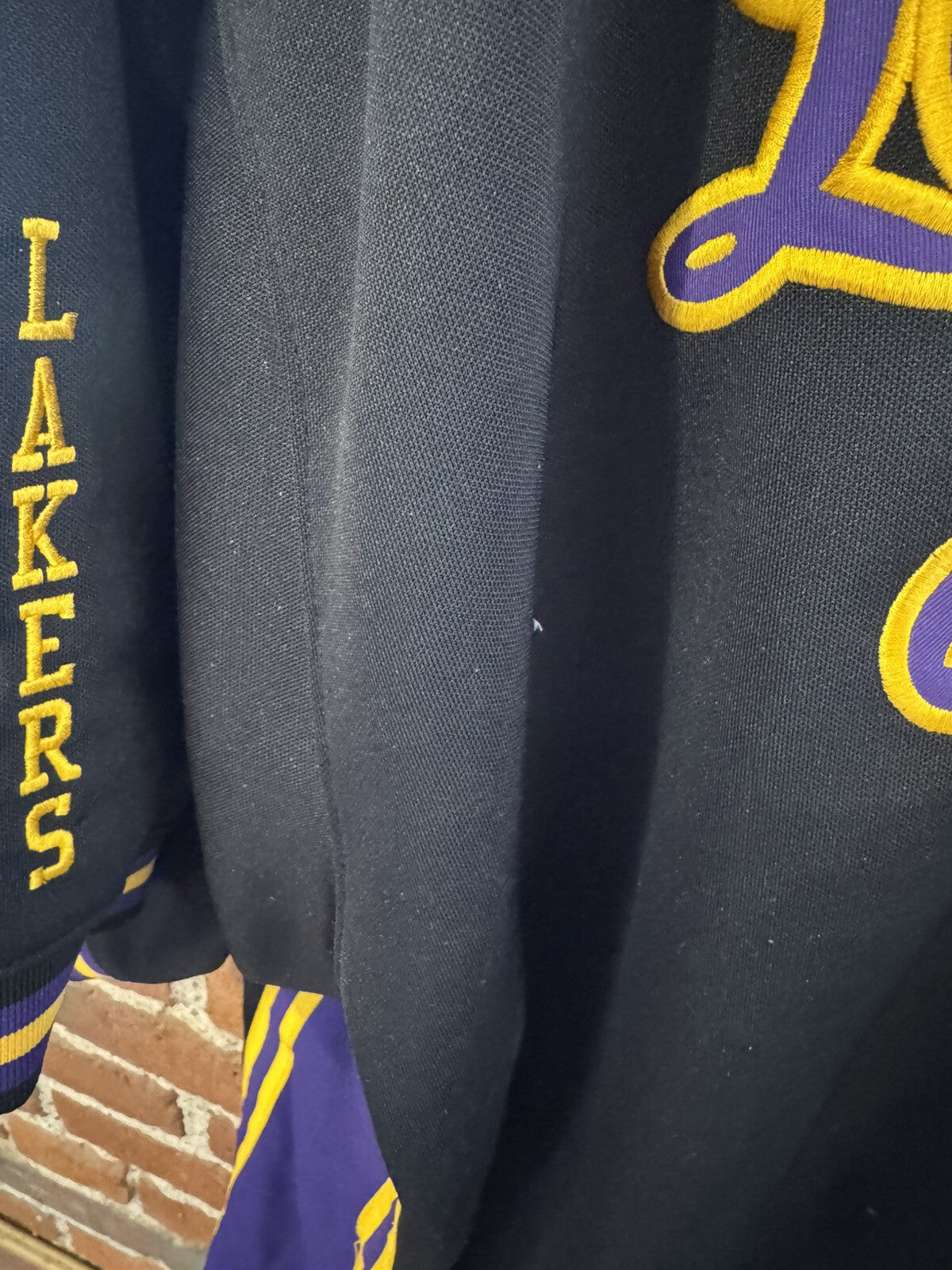 Los Angeles Lakers Nike Men Size XXL Black Shooting Shirt